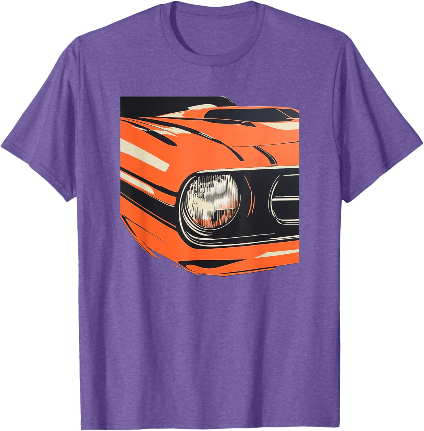 1970 Hemi Muscle Car Cuda T-Shirt for Classic Car Enthusiasts - 6