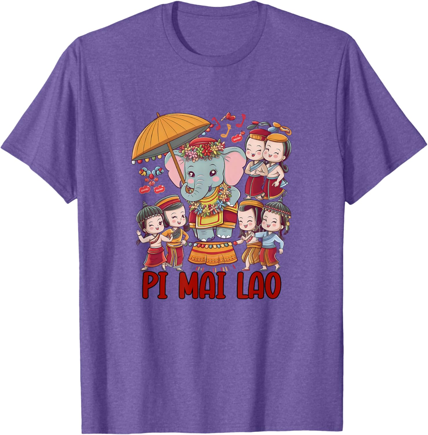 Celebrate Laos with Happy Lao New Year Pi Mai T-Shirt for Everyone - 5
