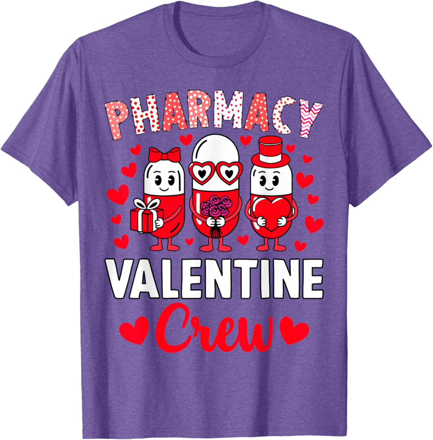 Valentine Pharmacy Tech T-Shirt Perfect Gift for Pharmacy Lovers - 18
