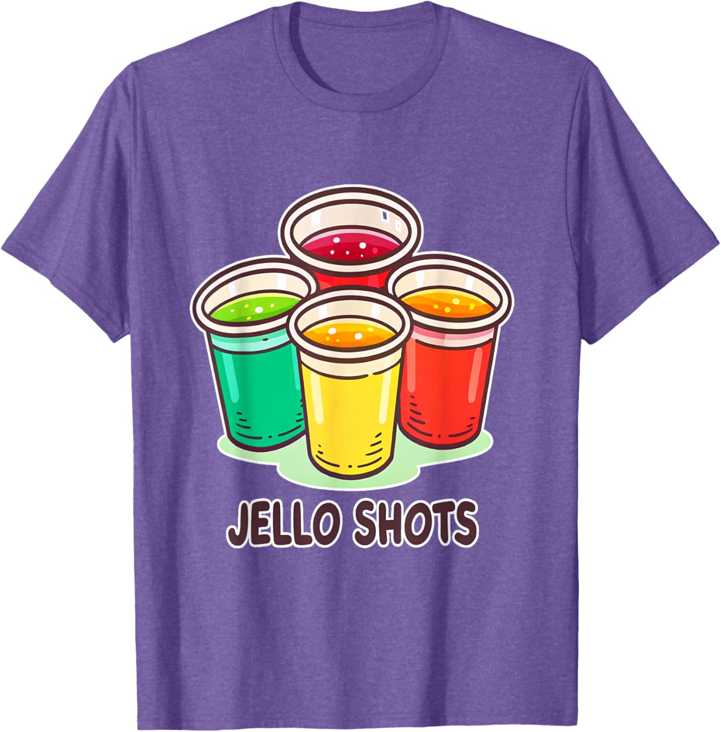 Colorful Jello Shots Party T-Shirt for Fun Celebrations and Events - 3