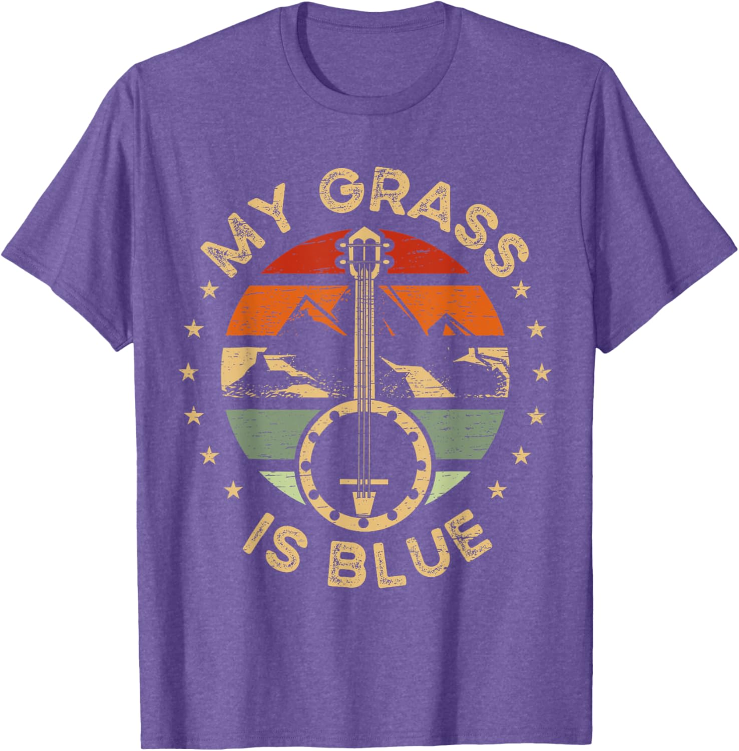 Blue Grass Banjo T-Shirt Perfect for Music Festival Lovers and Players - 10