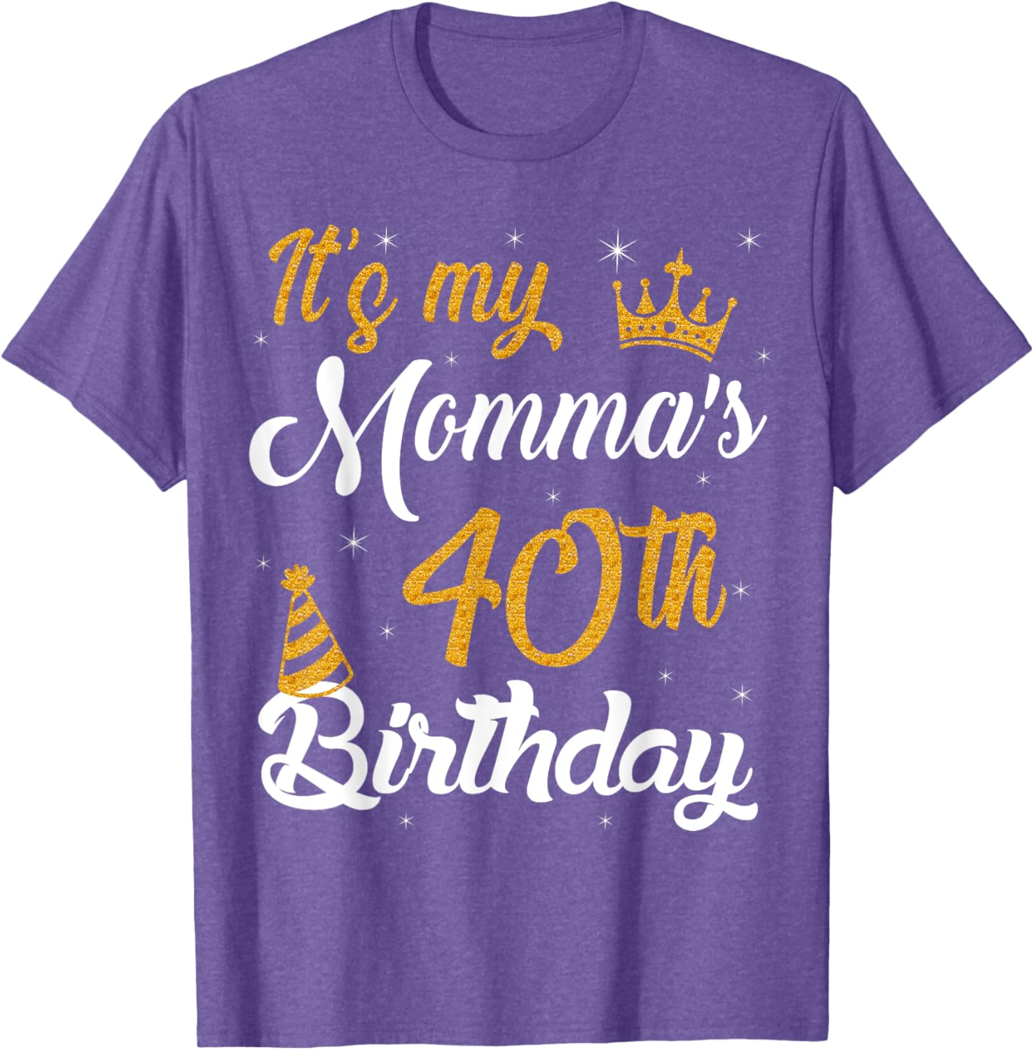 Happy 40th Birthday Mom T-Shirt Retro 1985 Celebration Gift - 2