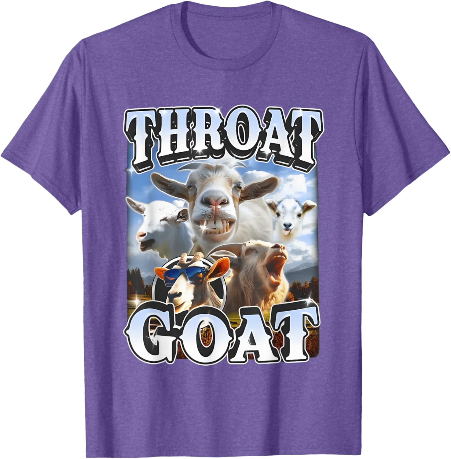 Throat Goat Retro Funny Gag T-Shirt for Adult Humor Lovers - 11