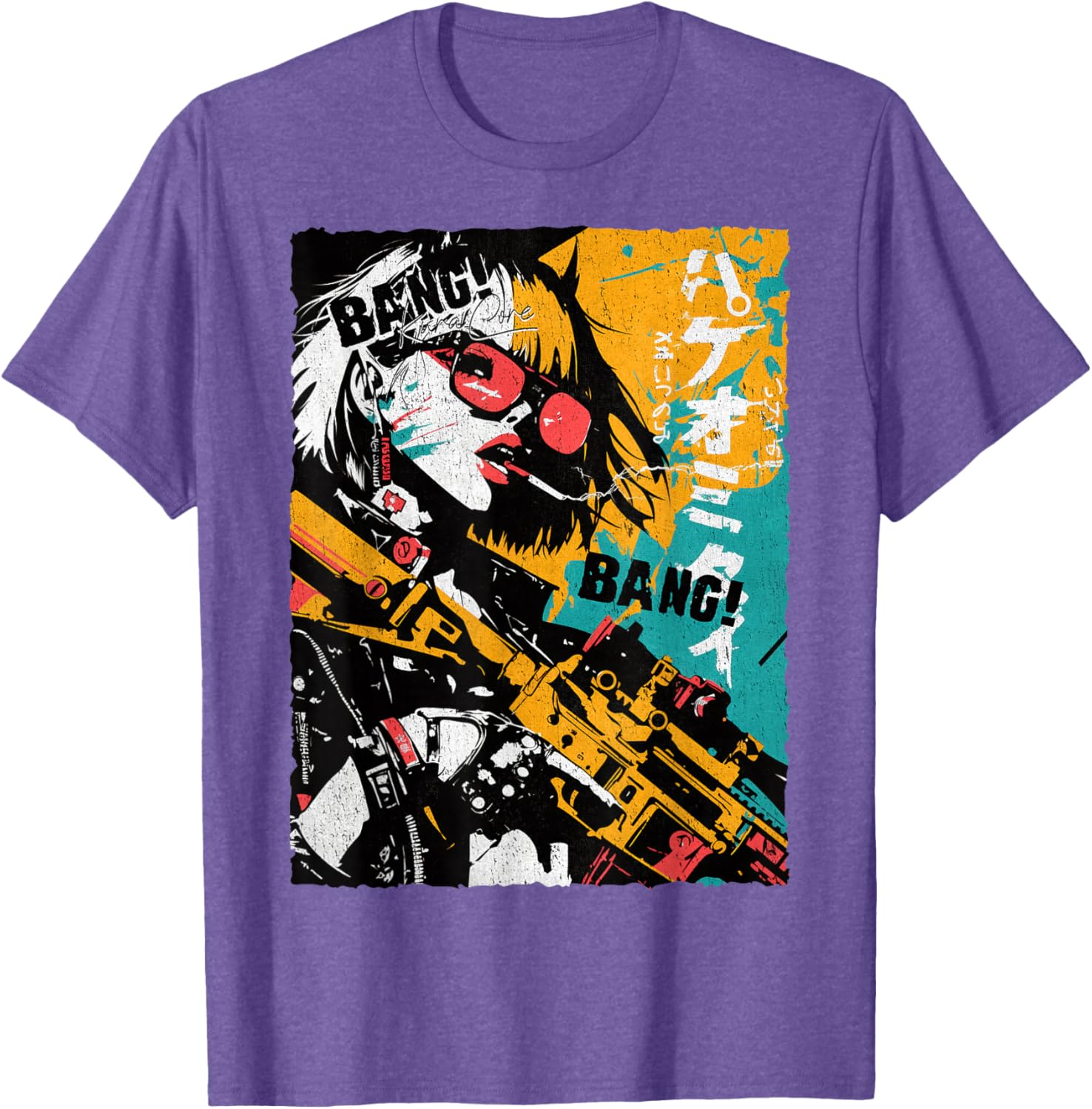 Trendy Japanese Cyberpunk Y2K Retro Techwear Manga T-Shirt for Fans - 9