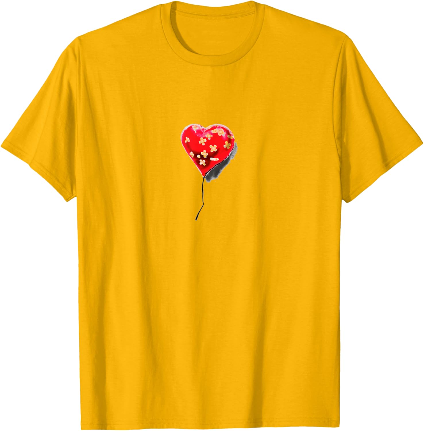 APOH Valentine's Banksy Love Hurts T-Shirt for Trendy Style - 5