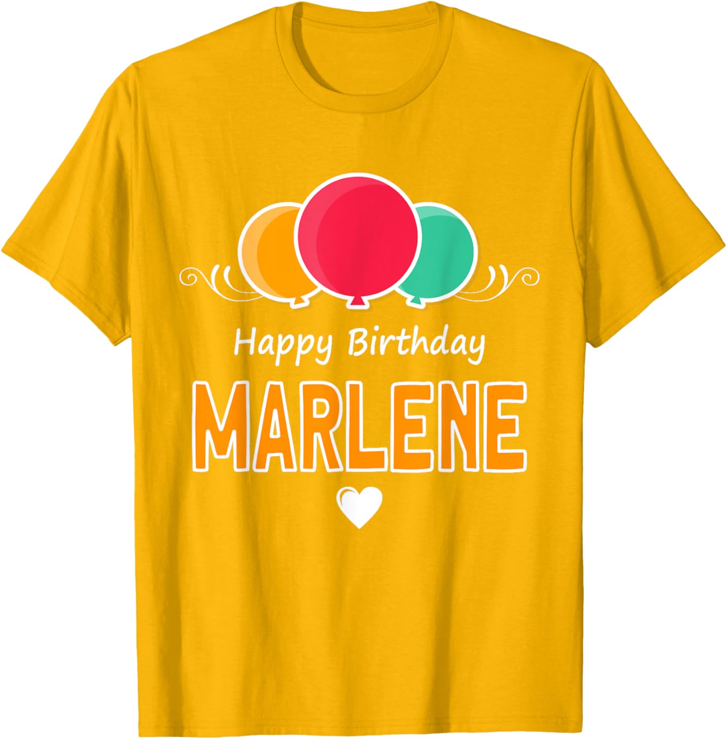 Happy Birthday Marlene T-Shirt Fun Gift for Celebrating Special Days - 12