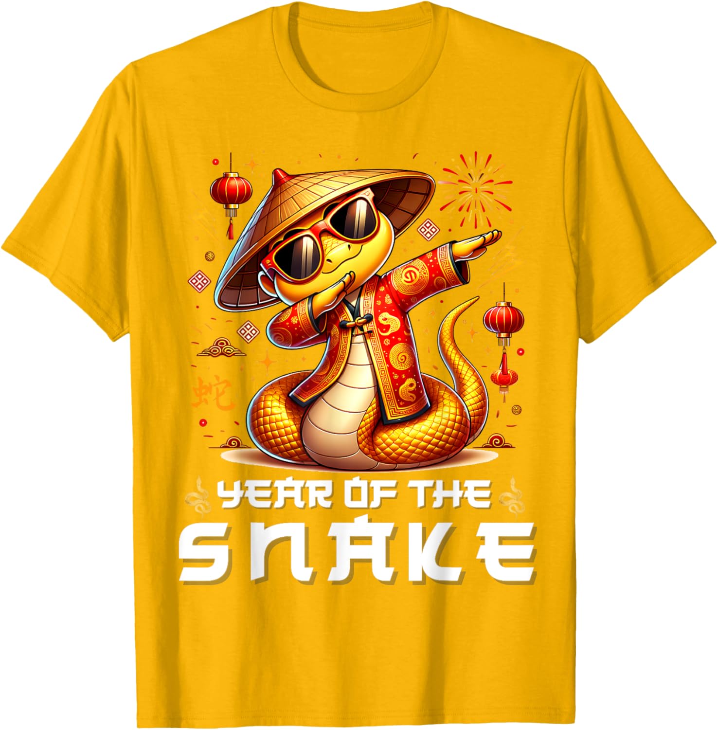 Year of the Snake 2025 Kids T-Shirt for Lunar New Year Celebrations - 27