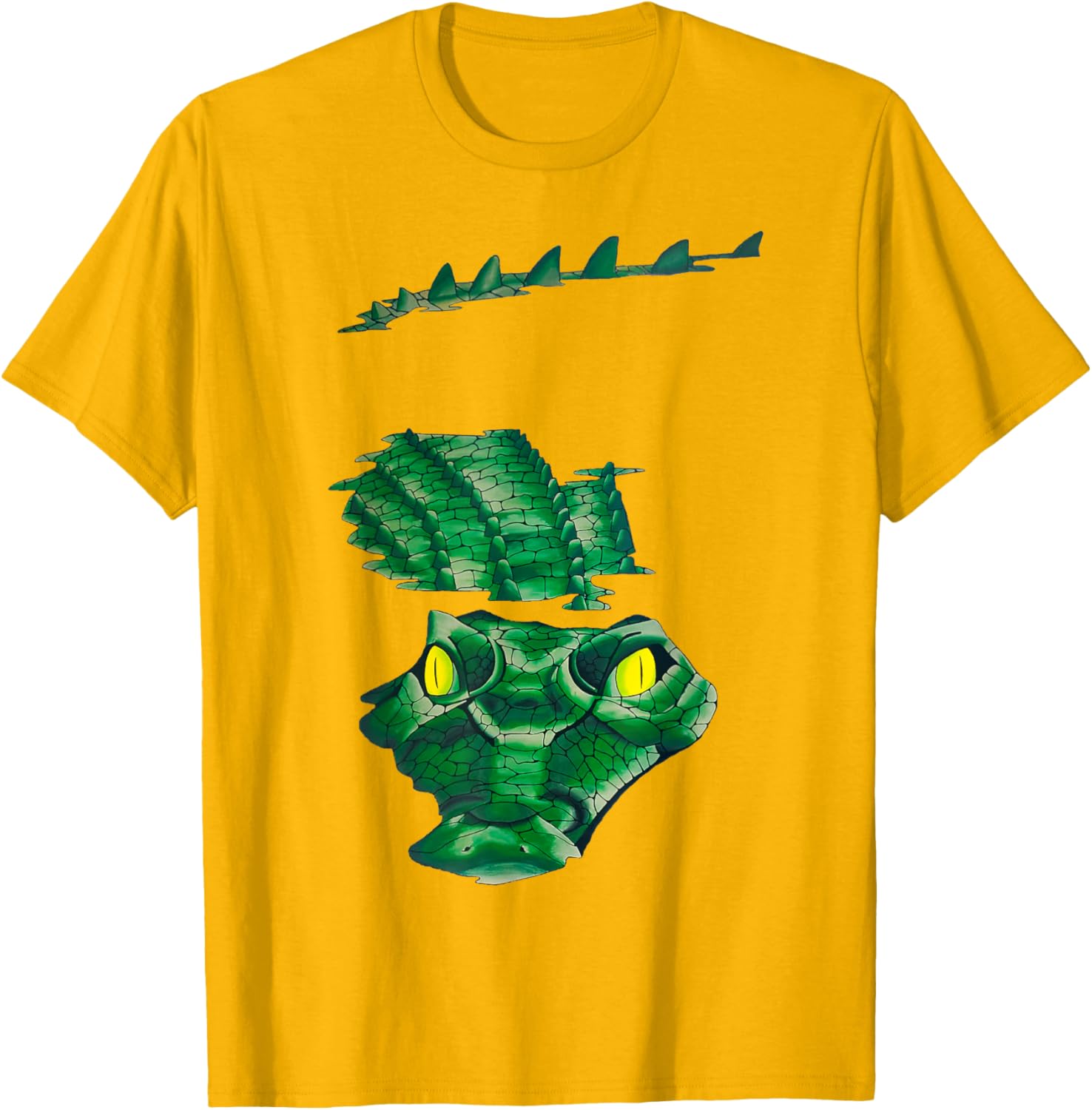 Vintage Crocodile Jurassic Art T-Shirt for Reptile Lovers and Collectors - 5