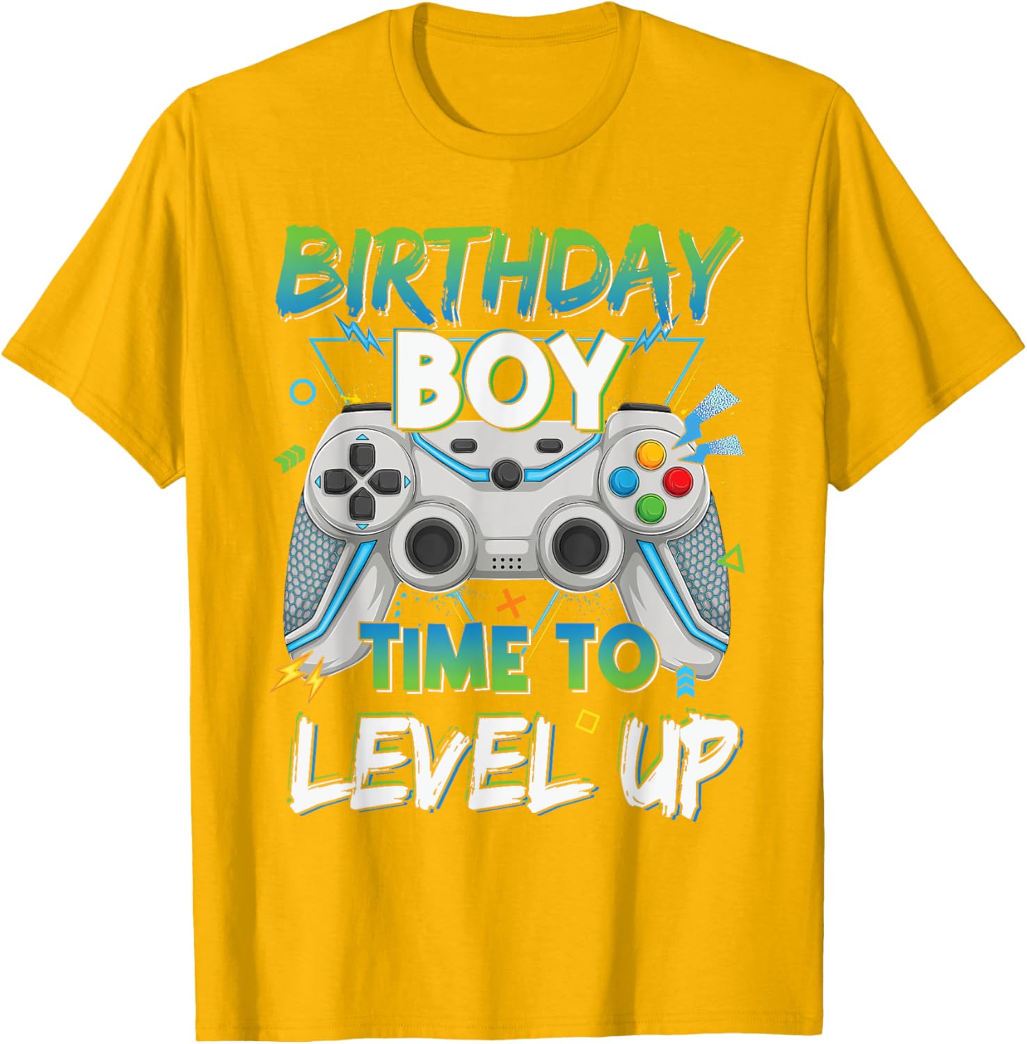 Level Up Gaming Birthday Boy T-Shirt for Young Gamer Boys - 23
