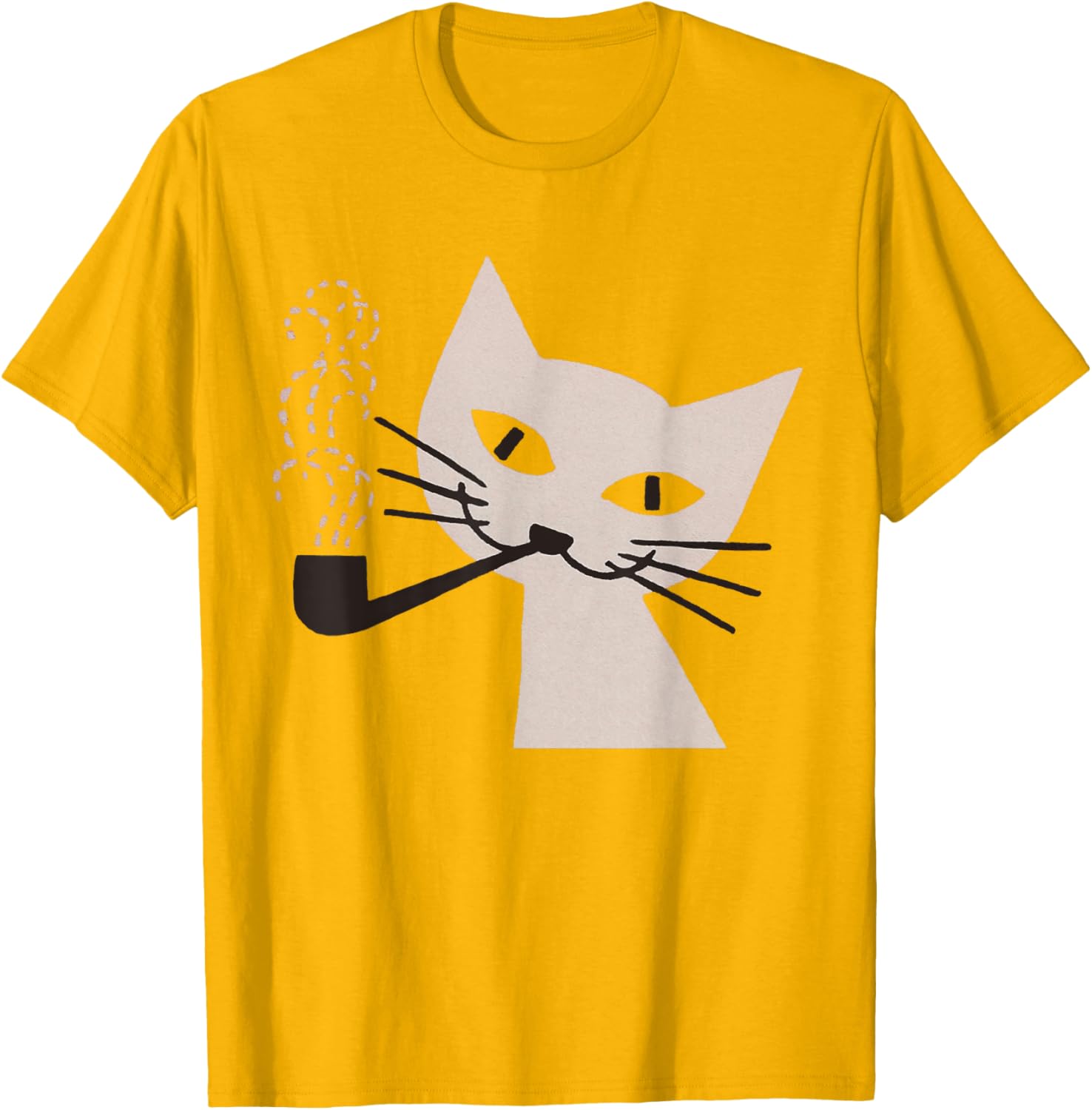 Retro 60s Vintage Cat Smoking Cigarette T-Shirt for Cool Cat Lovers - 20