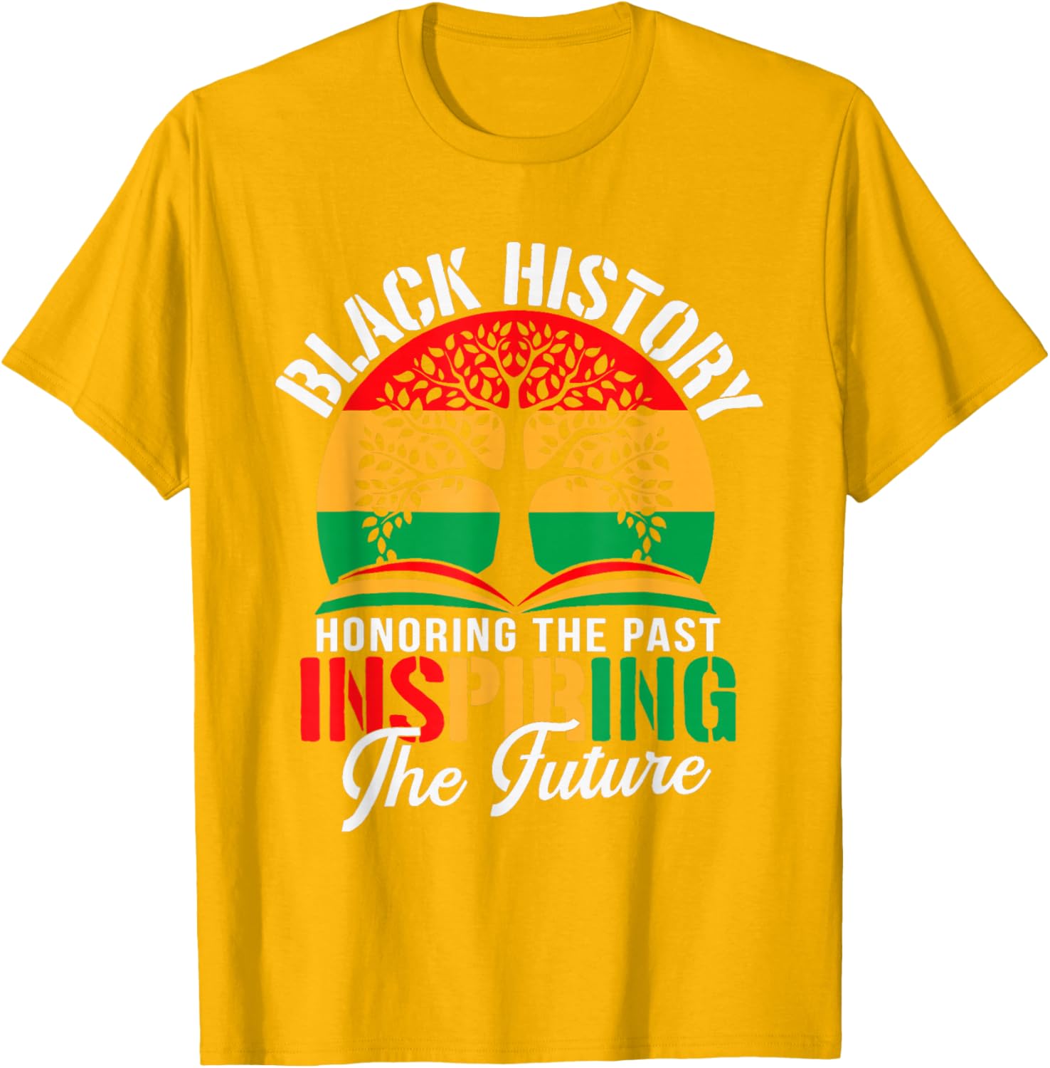 Black History Teacher T-Shirt Honoring the Past Inspiring the Future - 17