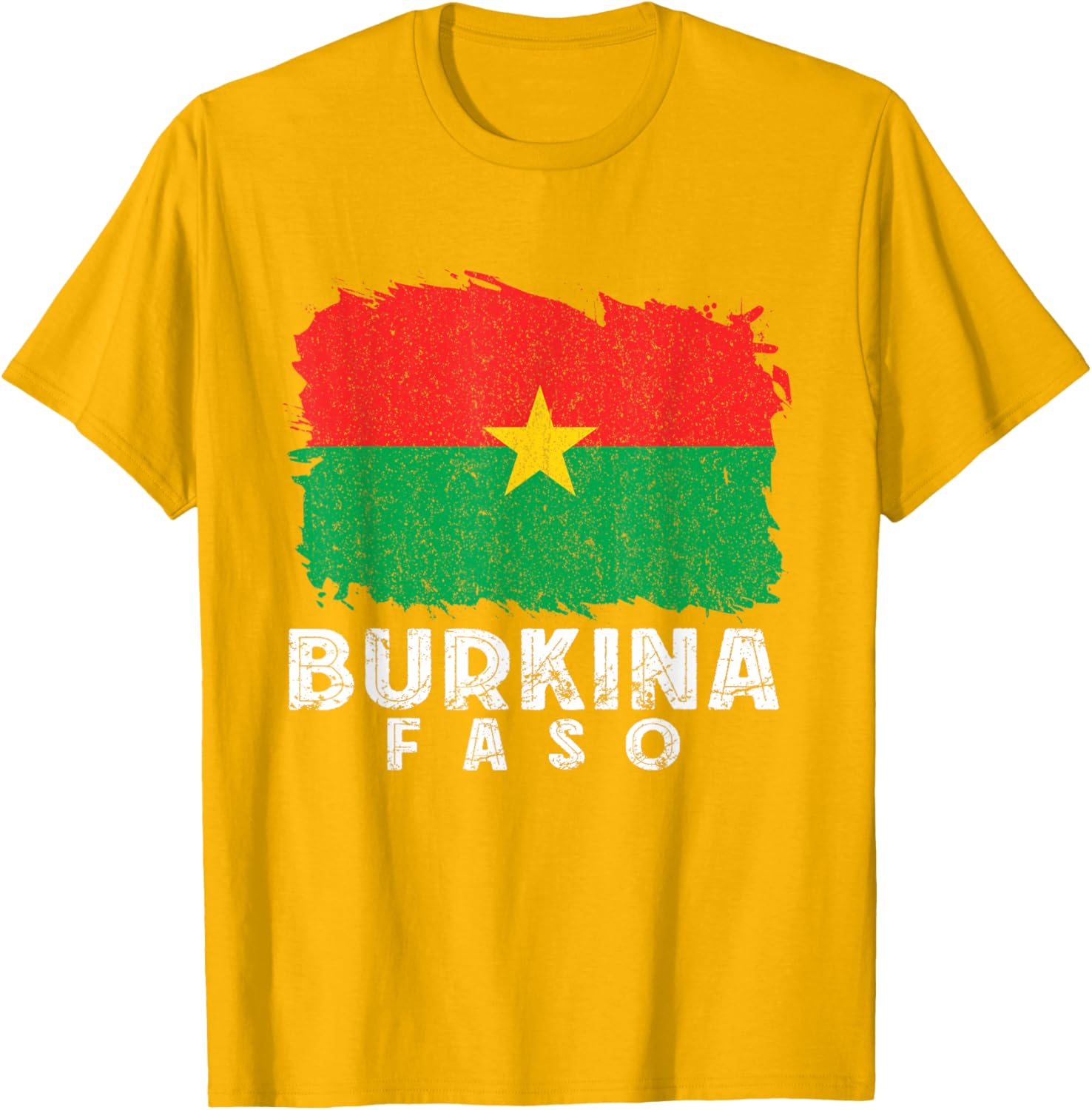 Burkina Faso Flag T-Shirt for Proud Burkina Fasoans - Stylish Apparel - 28