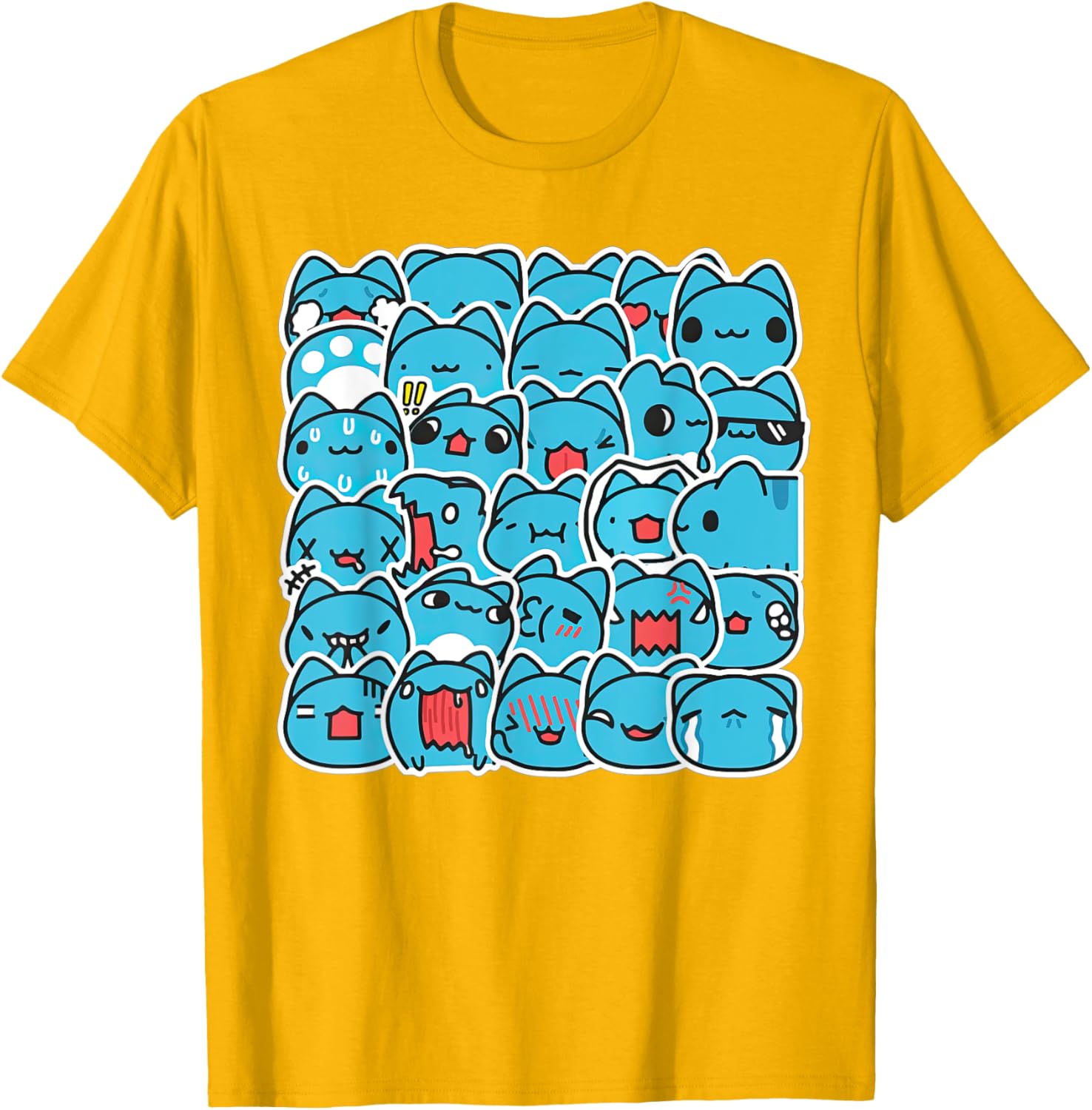 Adorable Bugcat Capoo T-Shirt for Cat Lovers - Cute & Comfy Style - 18