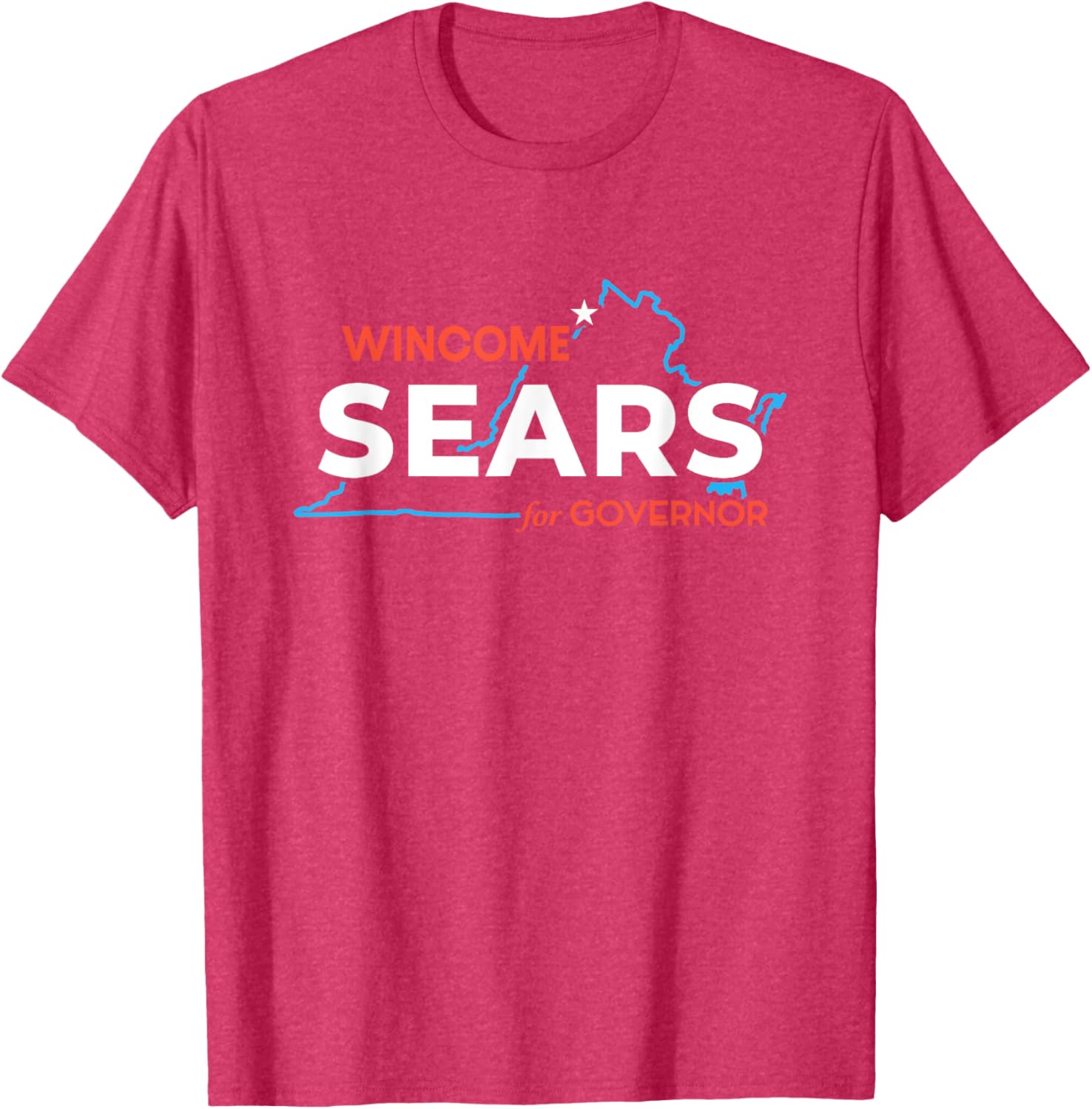 Winsome Sears Virginia Governor Election 2025 Republican T-Shirt - 8
