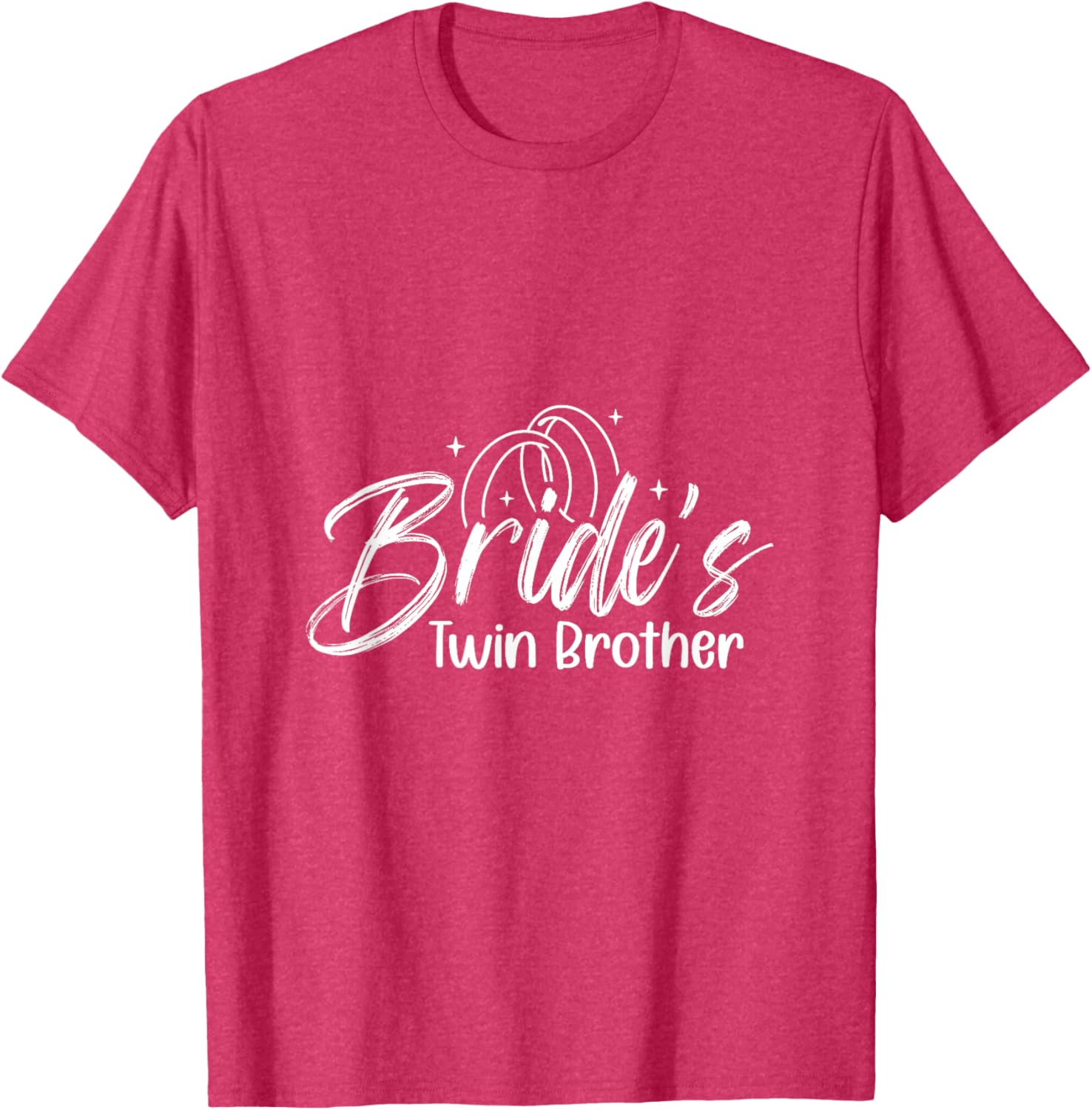 Bride's Twin Brother T-Shirt: Fun Fashion for Wedding Celebrations - 15