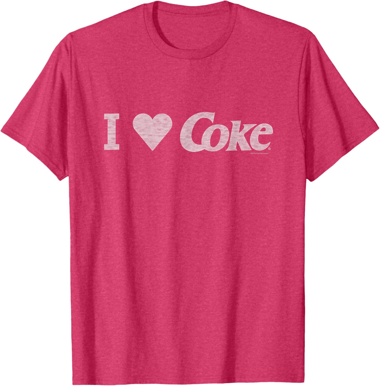 Coca-Cola I Heart Coke Vintage Classic T-Shirt for Retro Style Fans - 3
