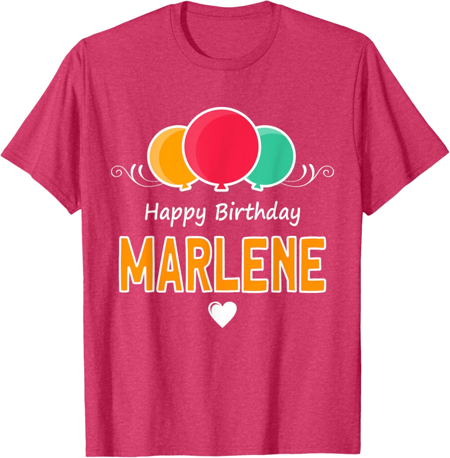 Happy Birthday Marlene T-Shirt Fun Gift for Celebrating Special Days - 9