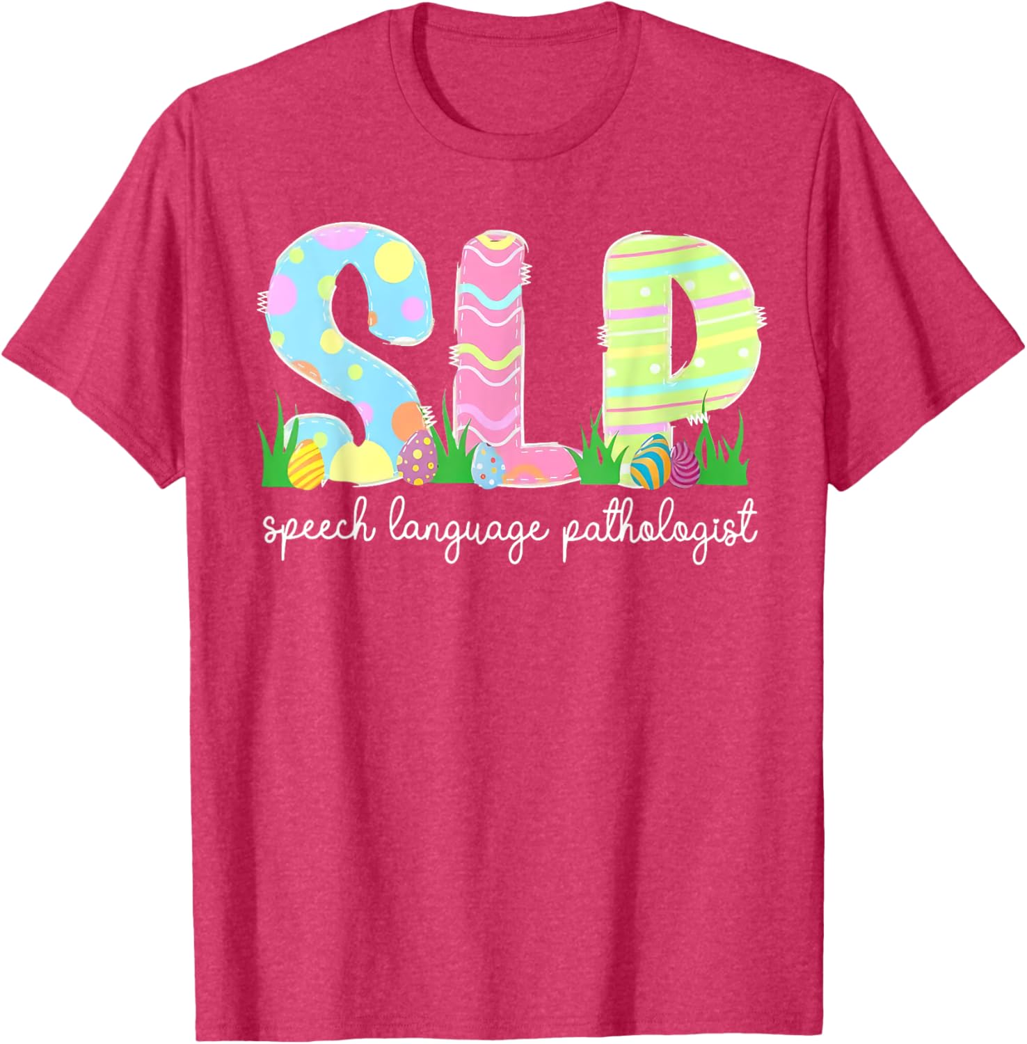 Charming Easter SLP T-Shirt for Speech Language Pathology Lovers - 1