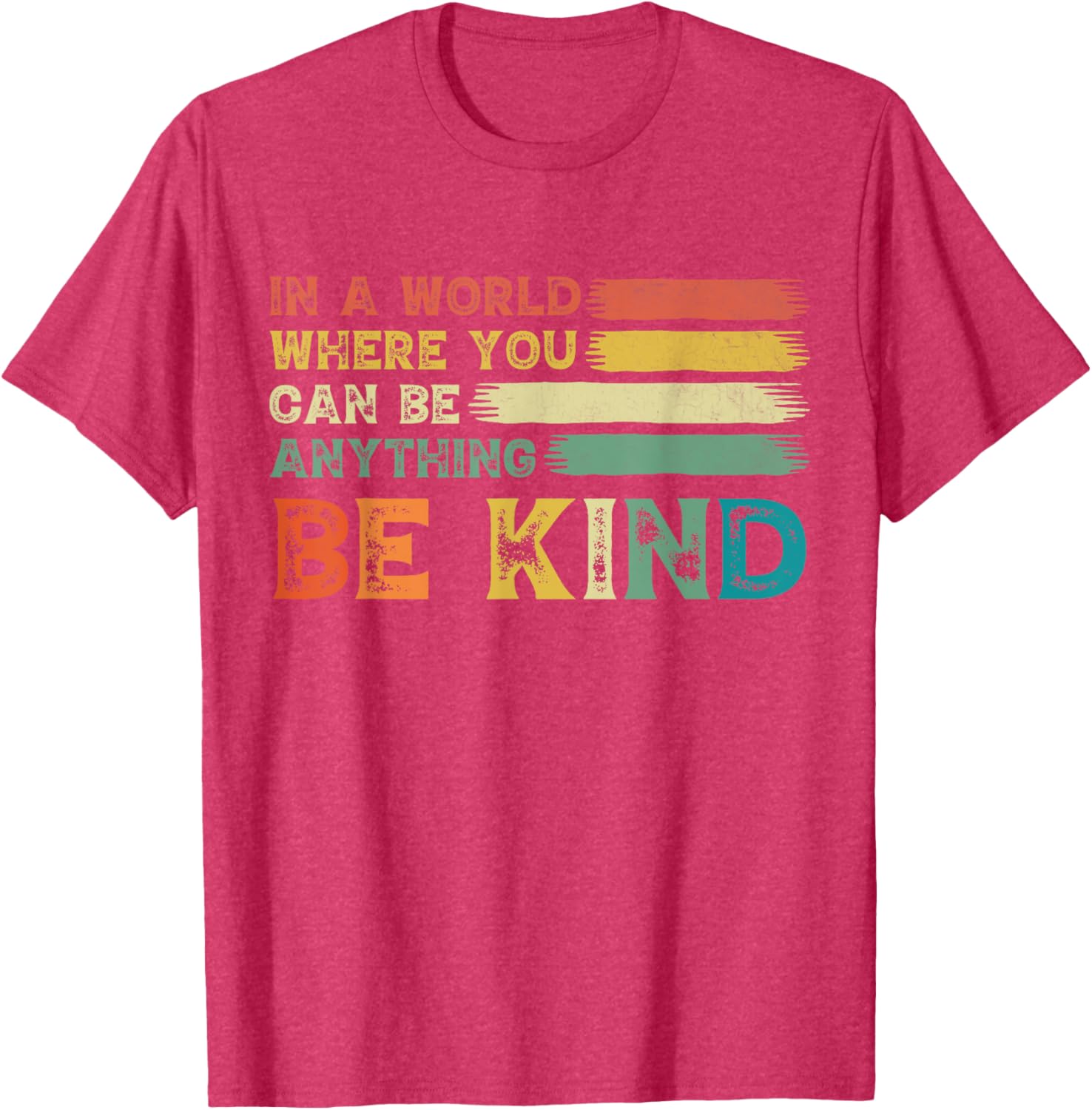 Be Kind Retro T-Shirt for Everyone - Spread Kindness in Style - 1