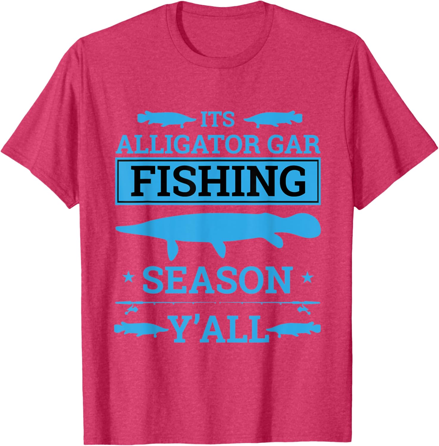 Alligator Gar Fishing Gear T-Shirt for True Fishing Enthusiasts - 9