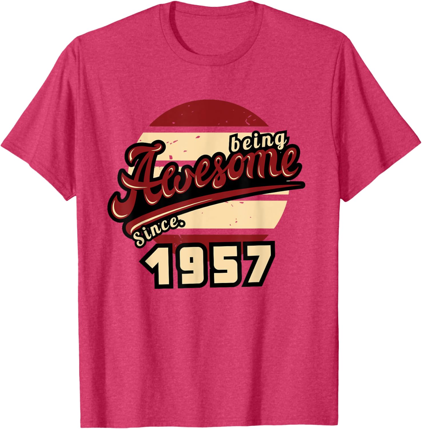 Awesome Since 1957 Retro 68th Birthday T-Shirt Gift for Him or Her - 28
