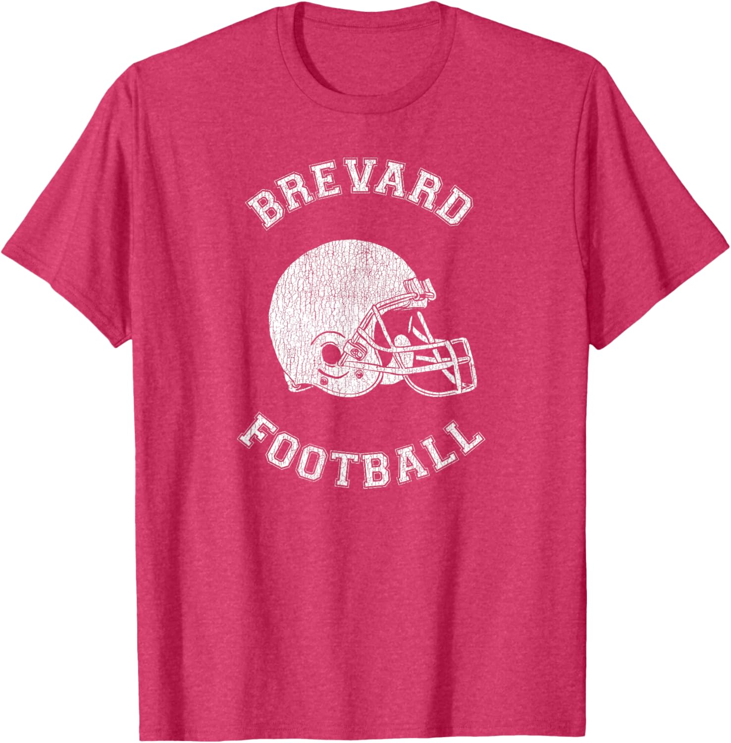 Brevard Retro 1980s Distressed Football P.E. Department T-Shirt - 26