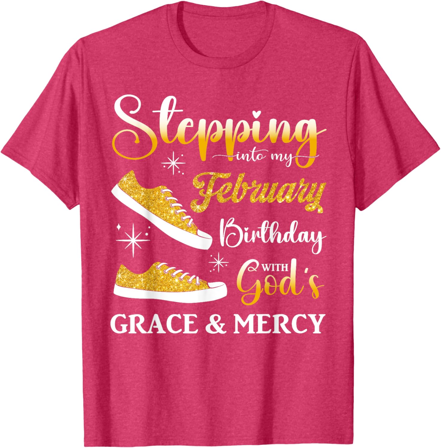 Myassil February Birthday T-Shirt for Women and Girls β Cute Bday Gift - 5