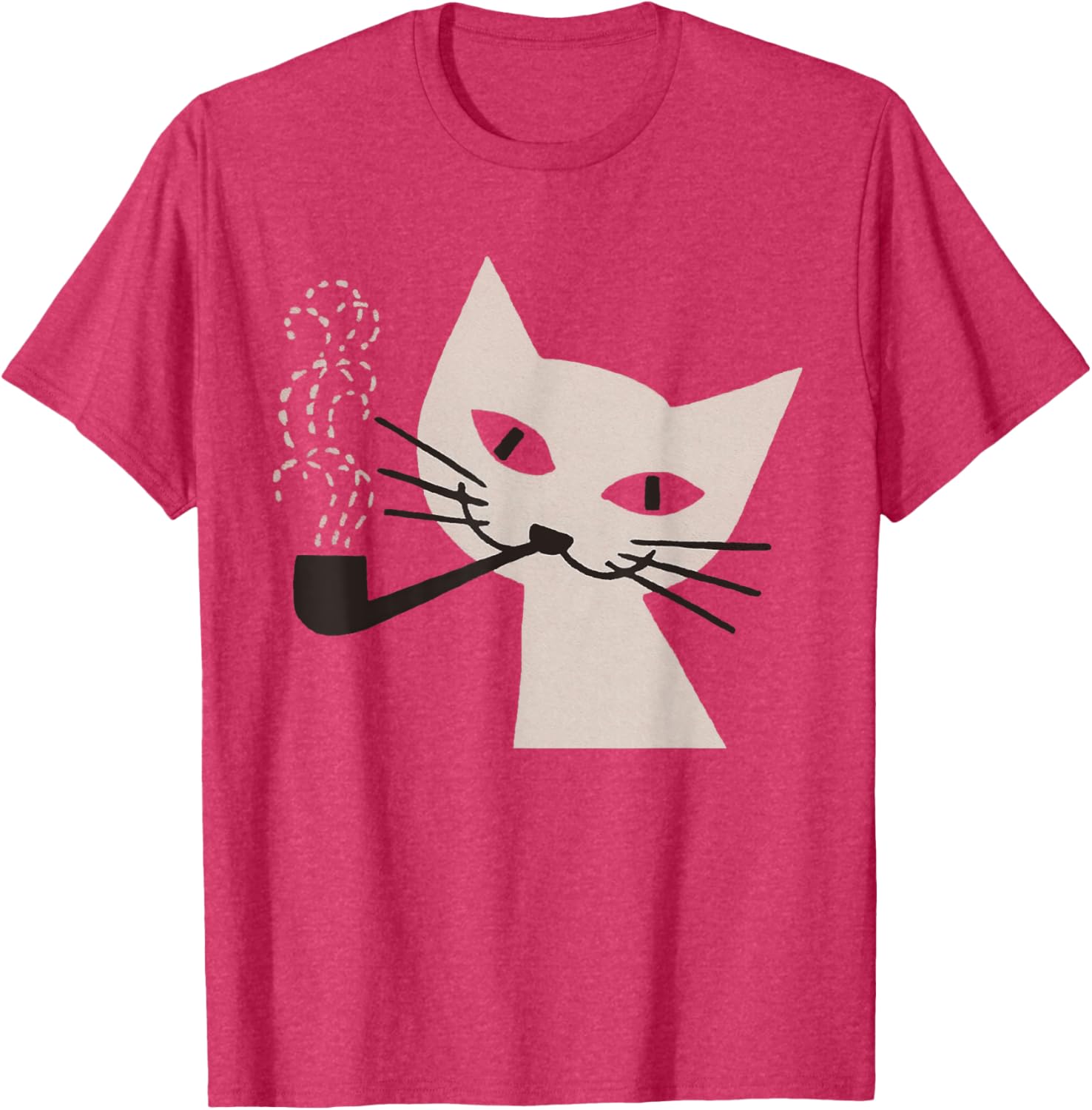 Retro 60s Vintage Cat Smoking Cigarette T-Shirt for Cool Cat Lovers - 9
