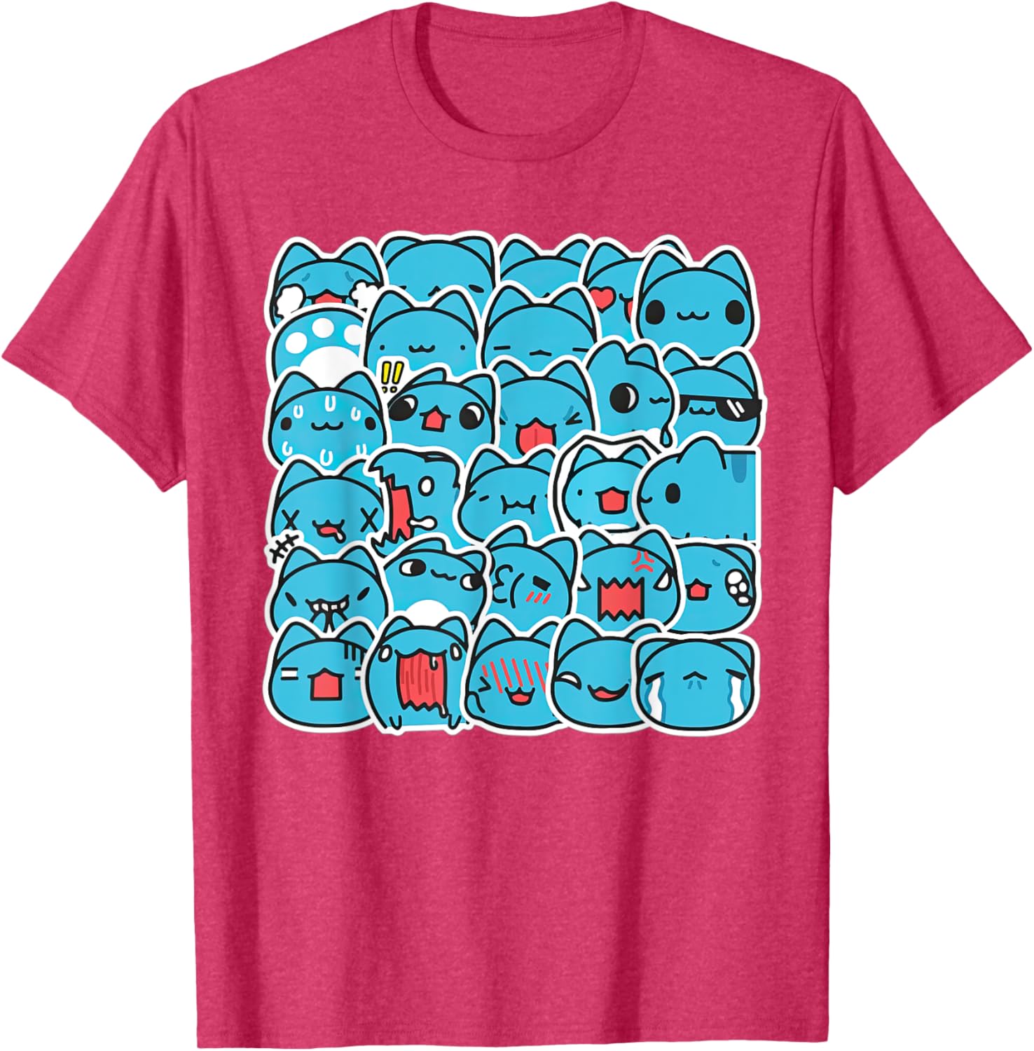 Adorable Bugcat Capoo T-Shirt for Cat Lovers - Cute & Comfy Style - 11