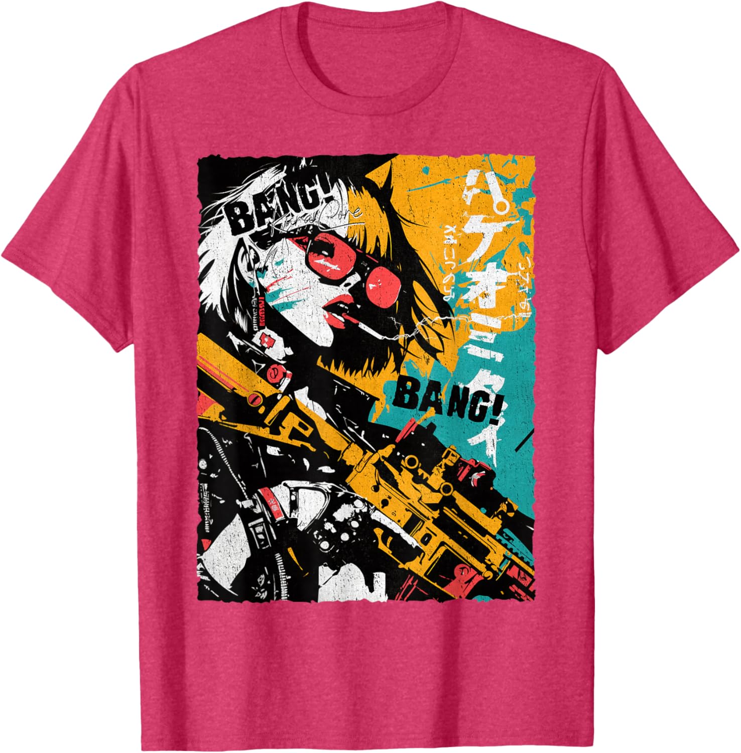 Trendy Japanese Cyberpunk Y2K Retro Techwear Manga T-Shirt for Fans - 4