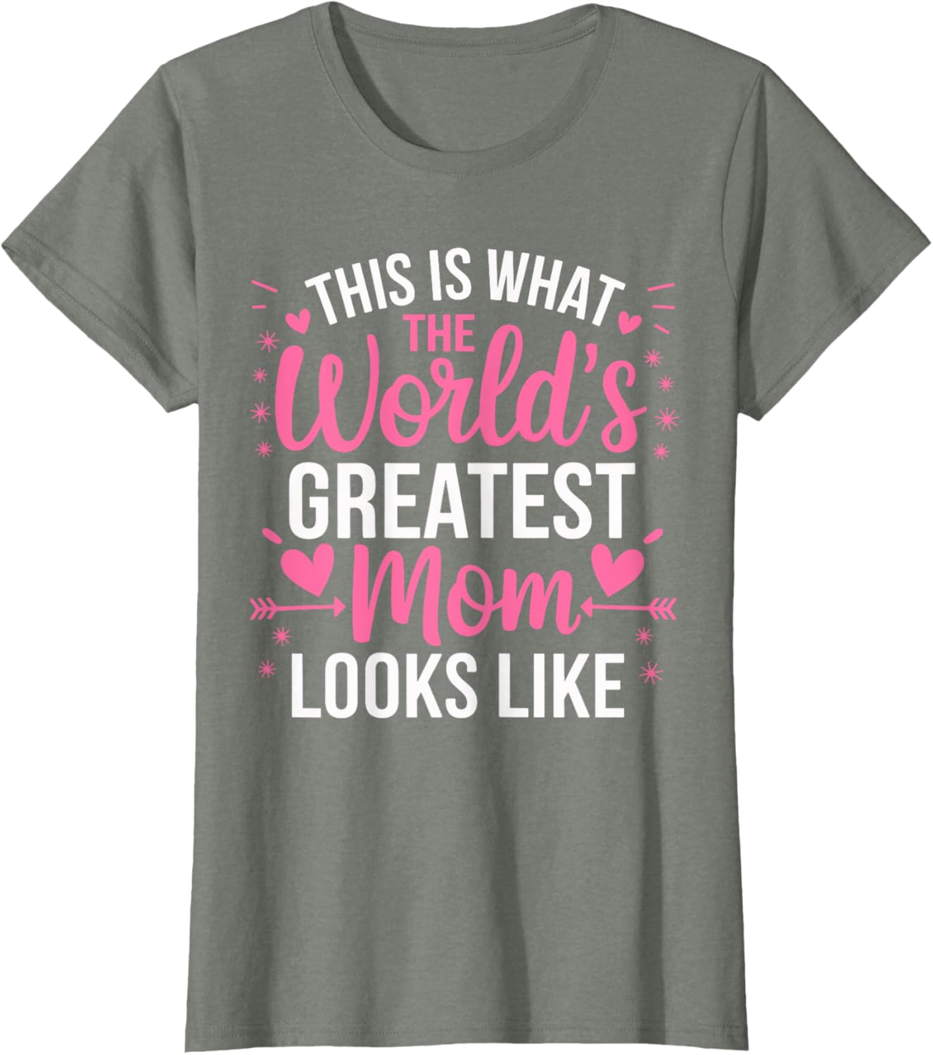 World's Greatest Mom T-Shirt for Best Mother - Perfect Gift Idea - 6