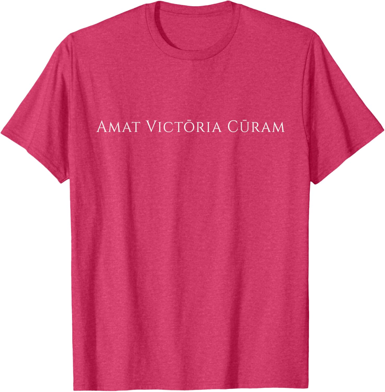 Amat Victoria Curam T-Shirt - Inspiring Latin Phrase for Success in Style - 5
