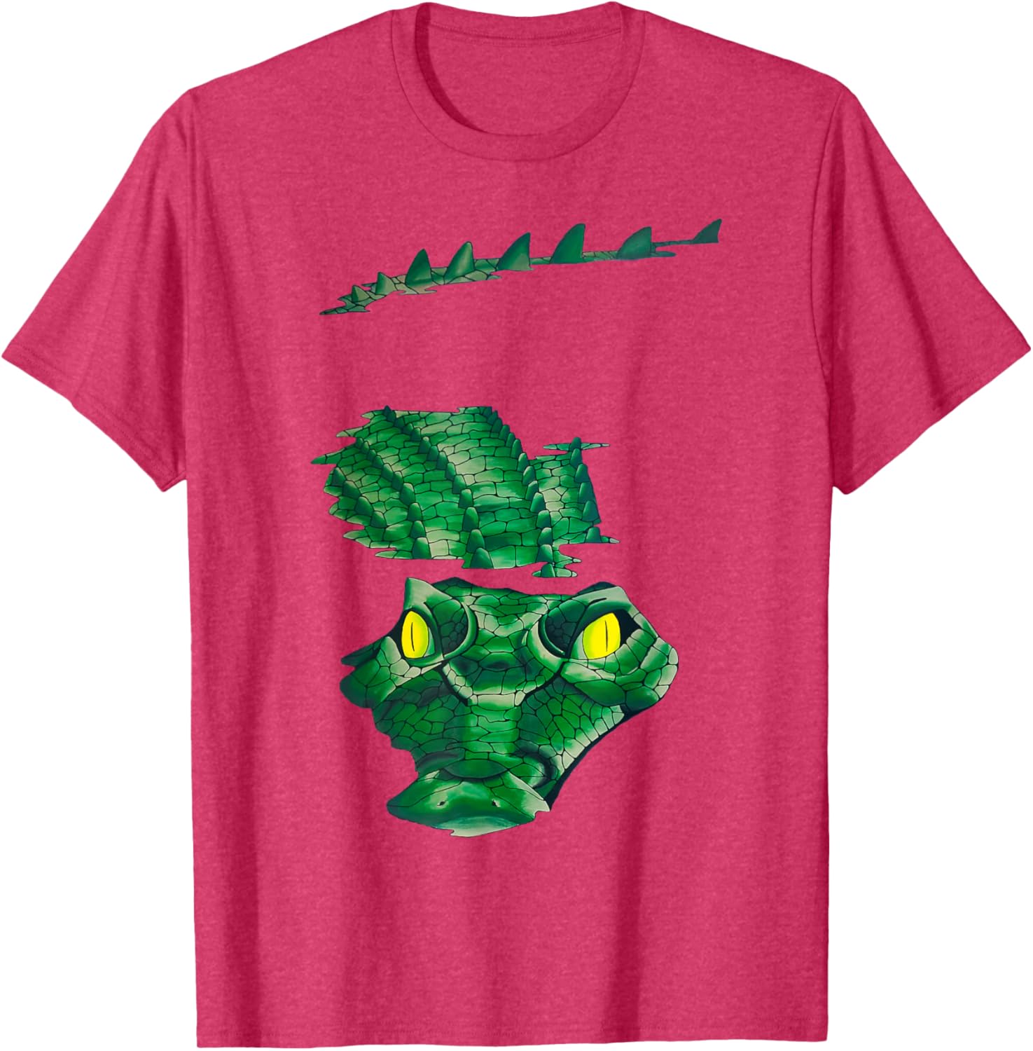 Vintage Crocodile Jurassic Art T-Shirt for Reptile Lovers and Collectors - 12