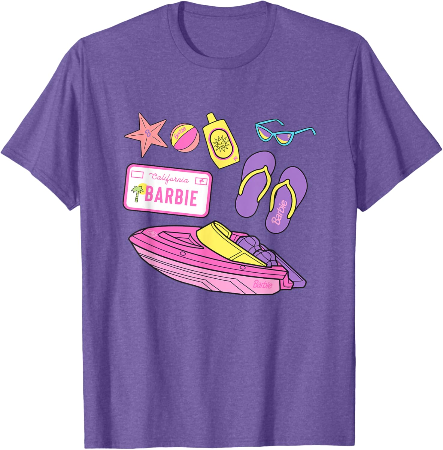 Barbie Icons of Summer T-Shirt for Fun Summer Style and Adventure - 6