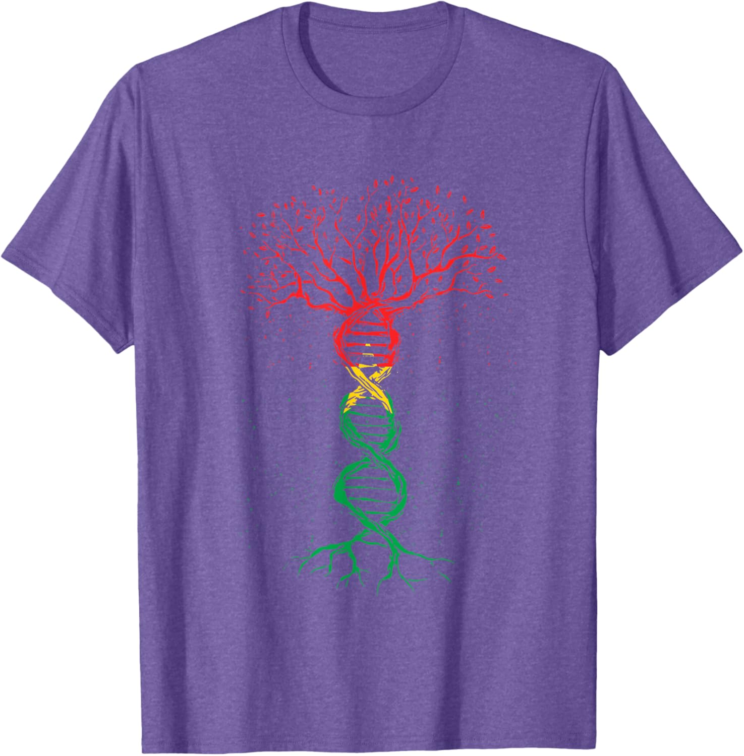 Burkina Faso Pride T-Shirt with DNA Tree Roots and Flag Design - 7