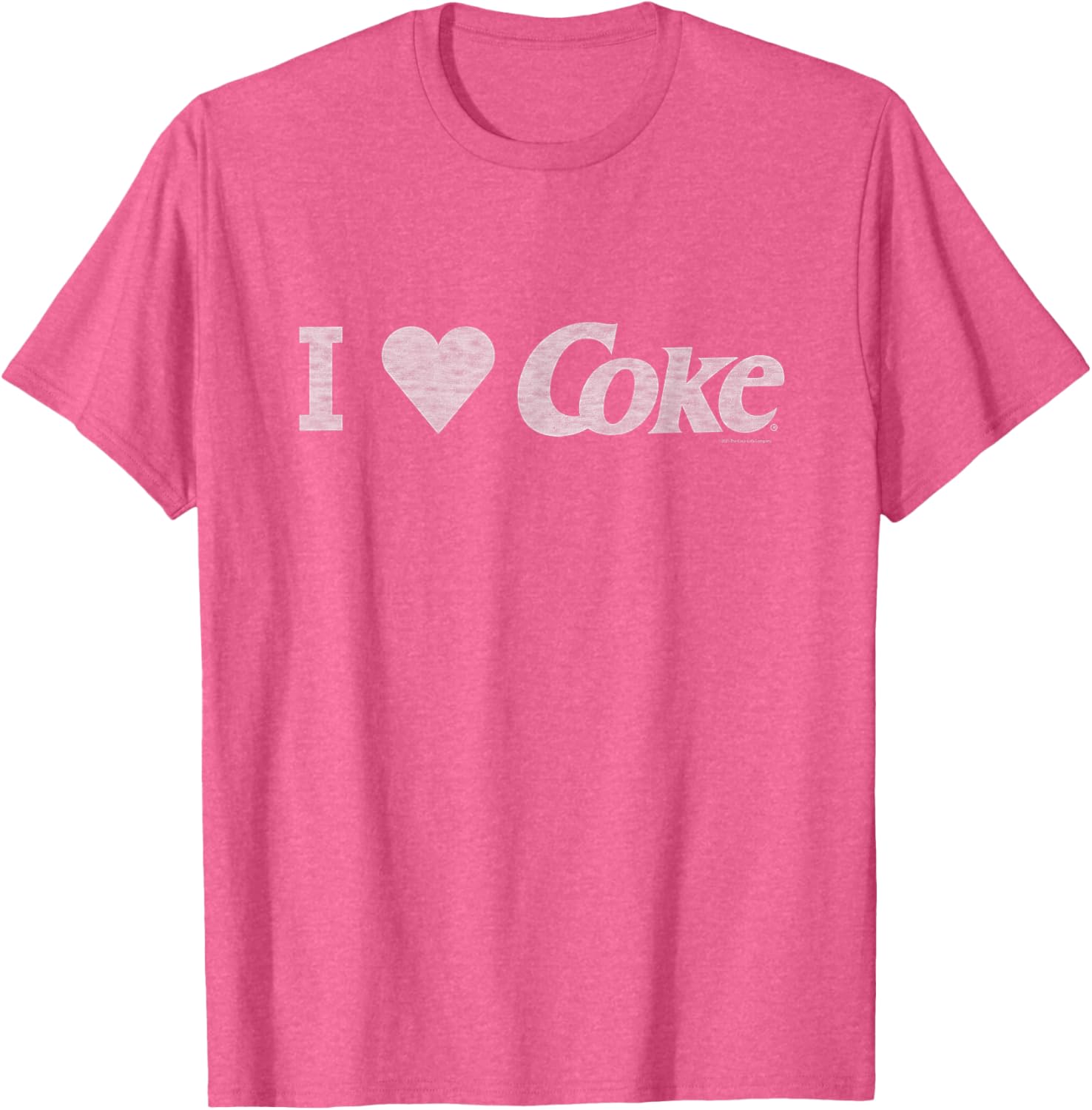 Coca-Cola I Heart Coke Vintage Classic T-Shirt for Retro Style Fans - 4
