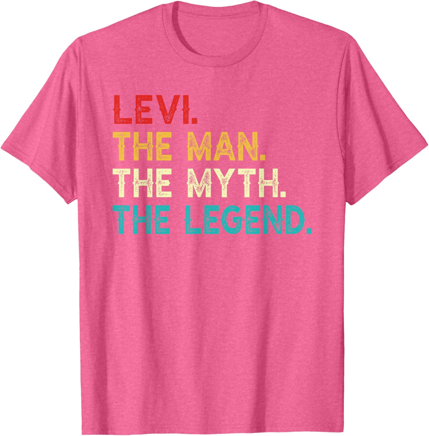 Funny Vintage Levi T-Shirt The Man The Myth The Legend Birthday Gift - 11
