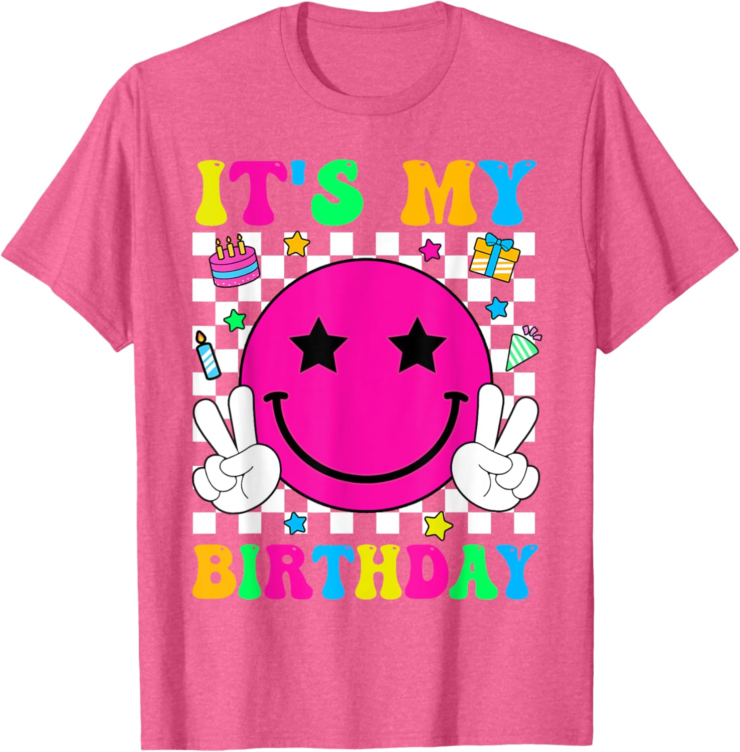 Groovy It's My Birthday T-Shirt for Men, Women, Teens, and Kids - 27