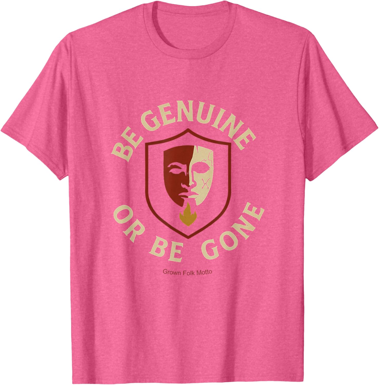 Be Genuine or Be Gone Motivational T-Shirt for Inspiring Style - 16