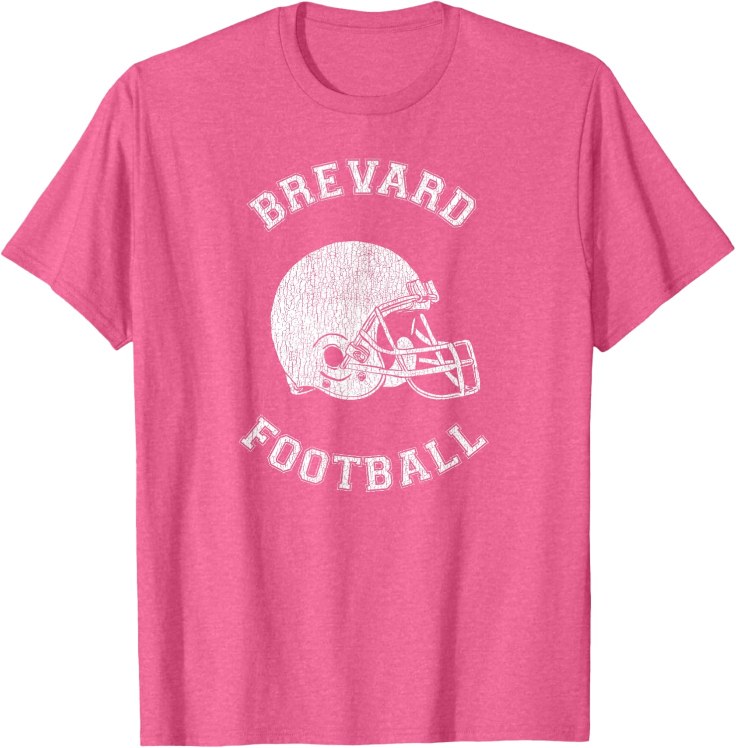 Brevard Retro 1980s Distressed Football P.E. Department T-Shirt - 3
