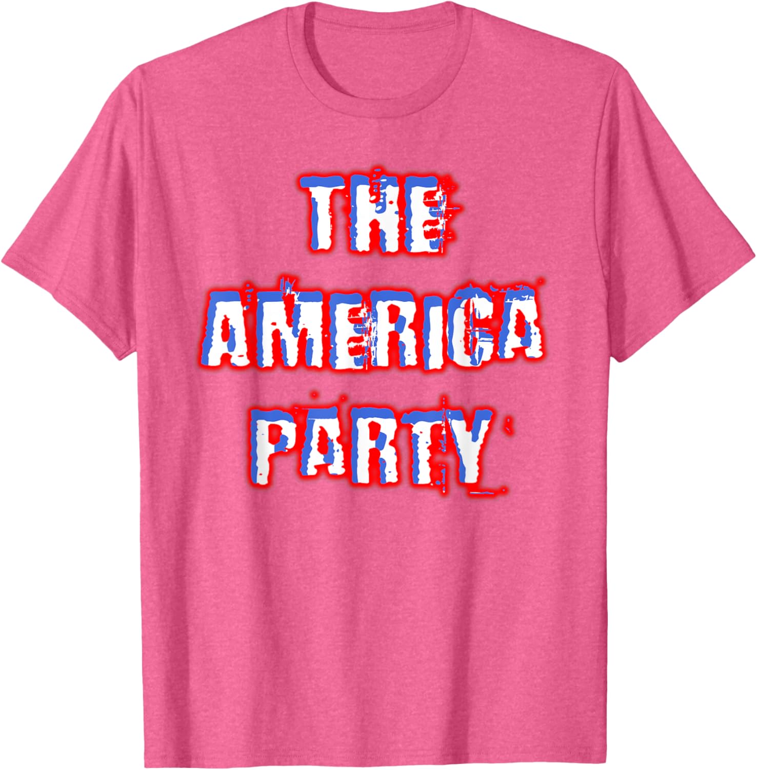 America Party Red White and Blue T-Shirt for Fun and Festive Wear - 10