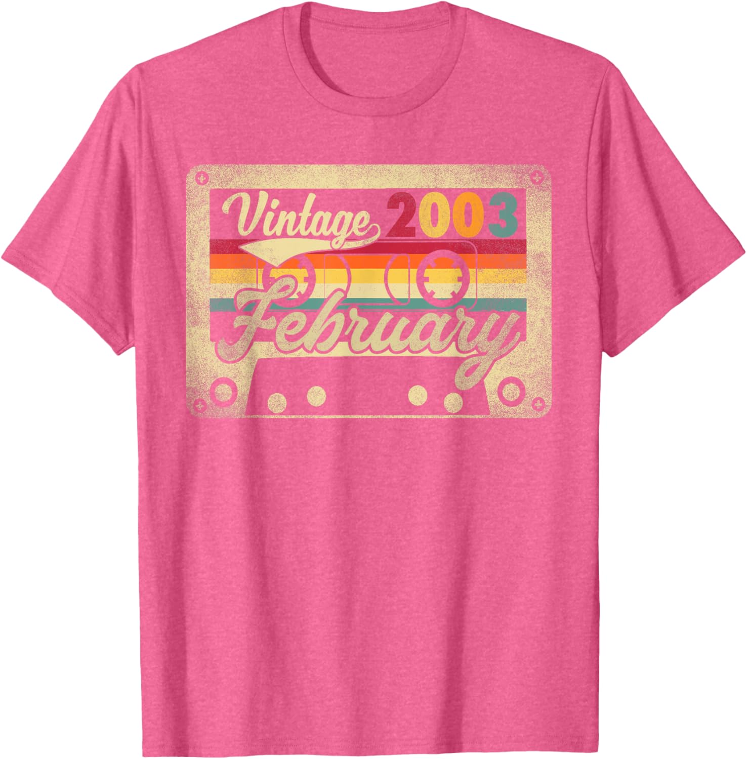 Vintage February 2003 Birthday T-Shirt Retro Funny Design Gift Idea - 12