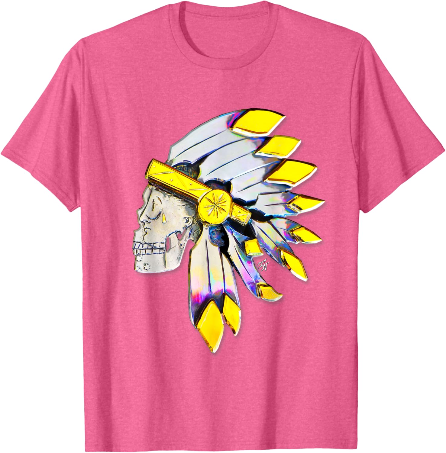 Bad Bronc Unisex Black Skull Graphic Crew Neck T-Shirt for Western Style - 5