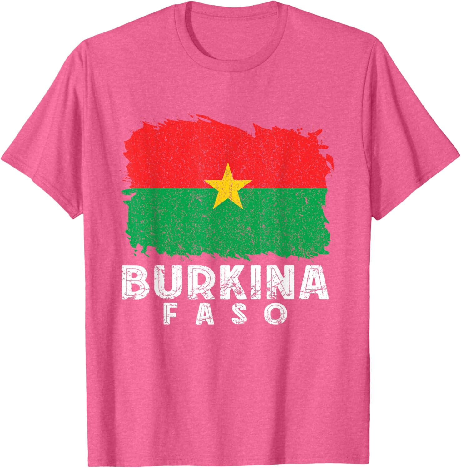 Burkina Faso Flag T-Shirt for Proud Burkina Fasoans - Stylish Apparel - 16