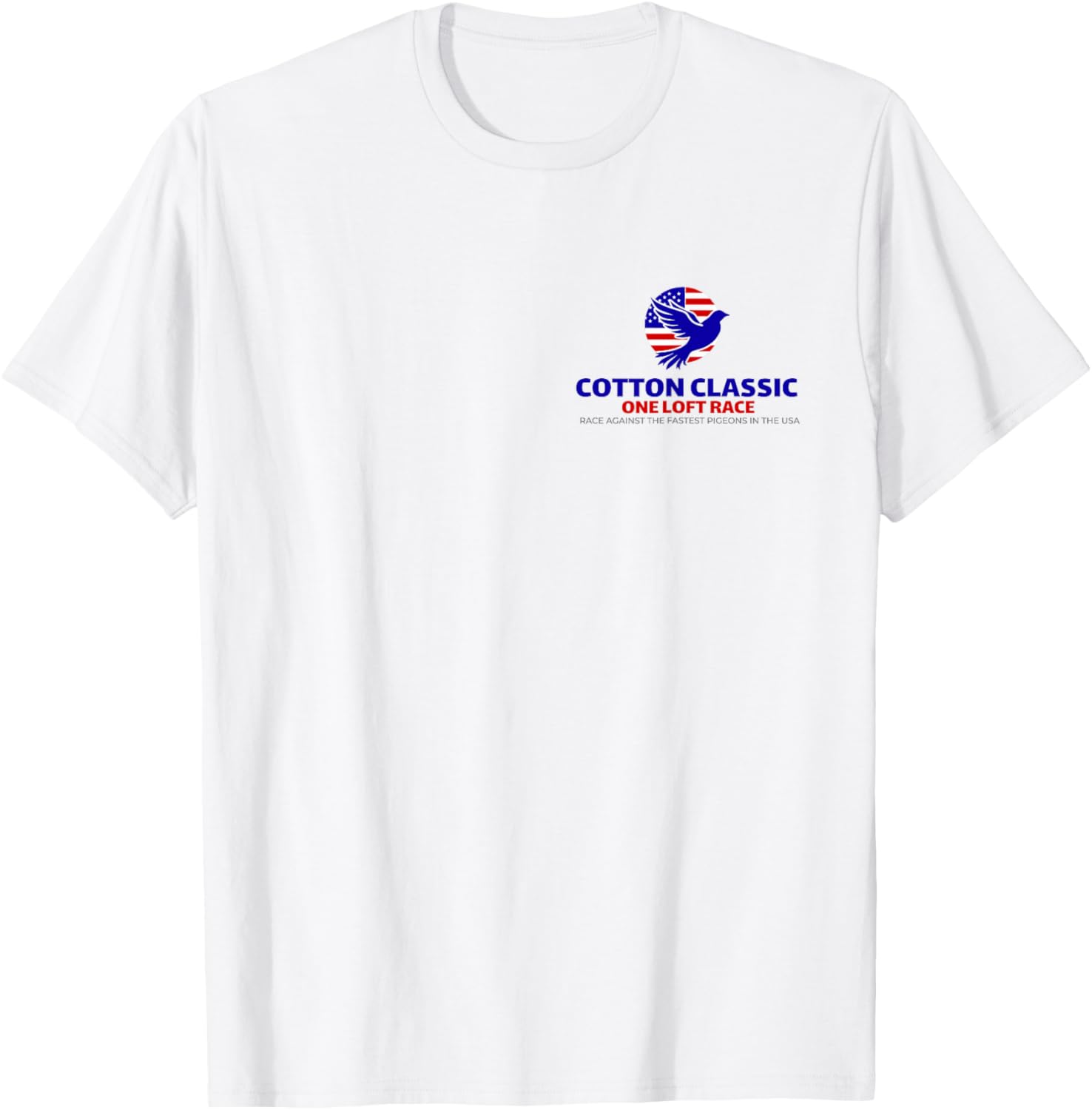 Cotton Classic One Loft Race Pigeon Racing T-Shirt for Enthusiasts - 1