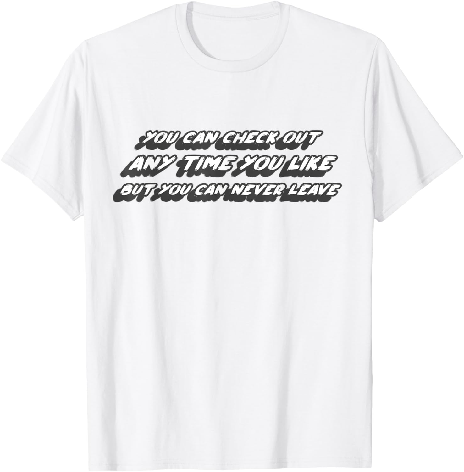 Cool You're Free to Check Out Anytime T-Shirt for Music Lovers - 20