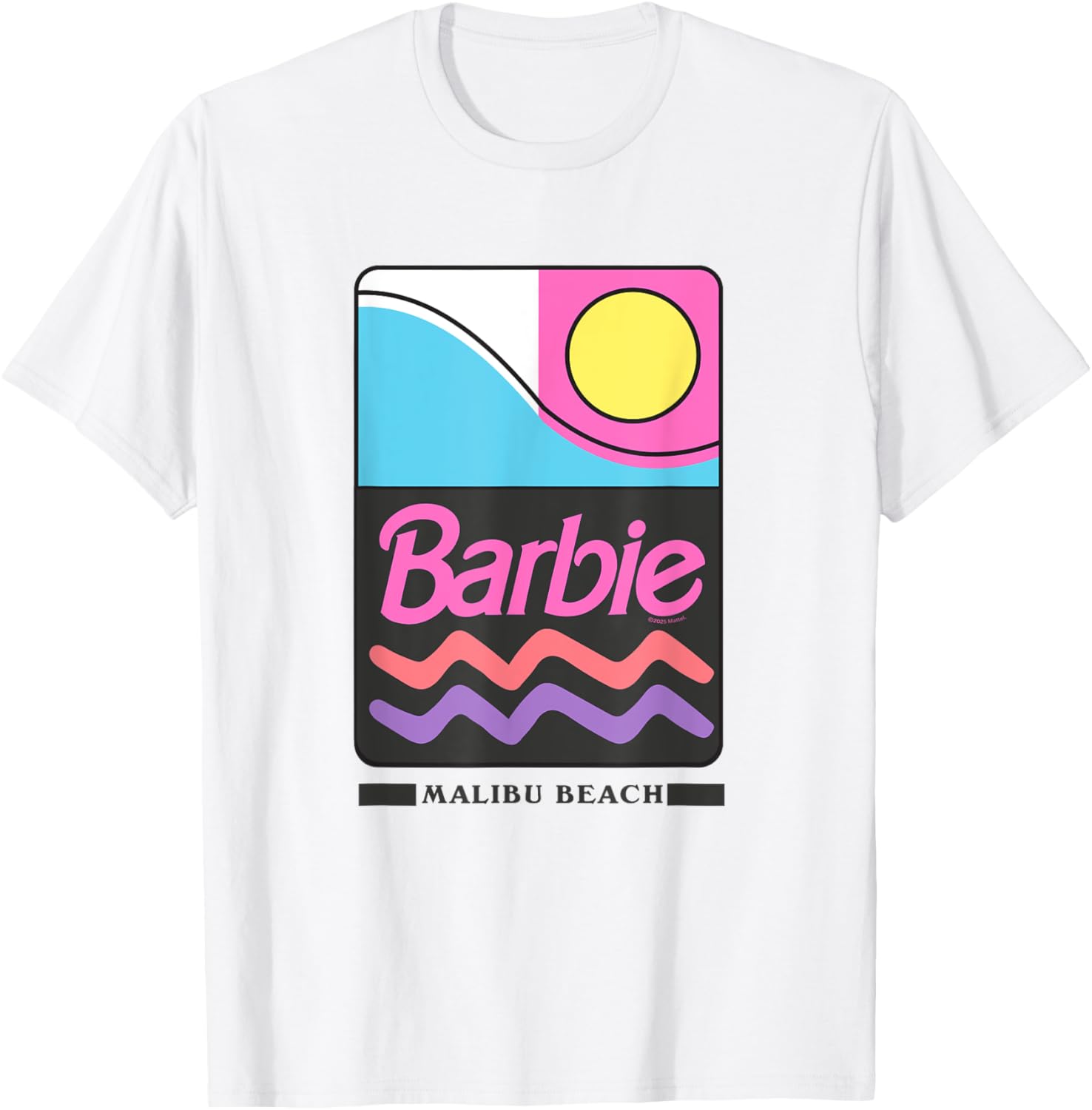 Barbie Malibu Beach Summer T-Shirt for Fun Stylish Outdoor Adventures - 1