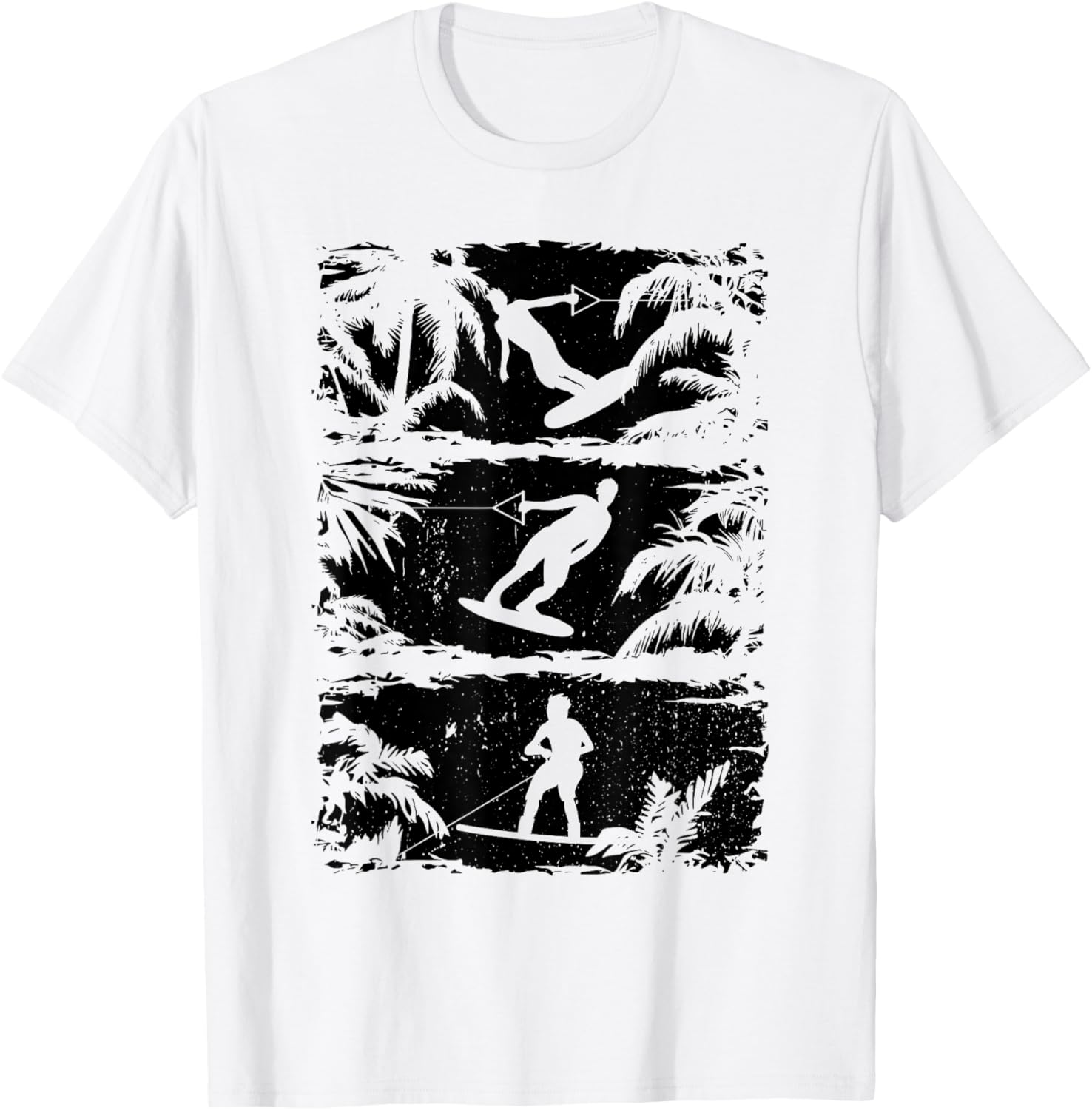 Wakeboarding Lover T-Shirt Perfect for Wakeboarders and Wakesurfing Fans - 1