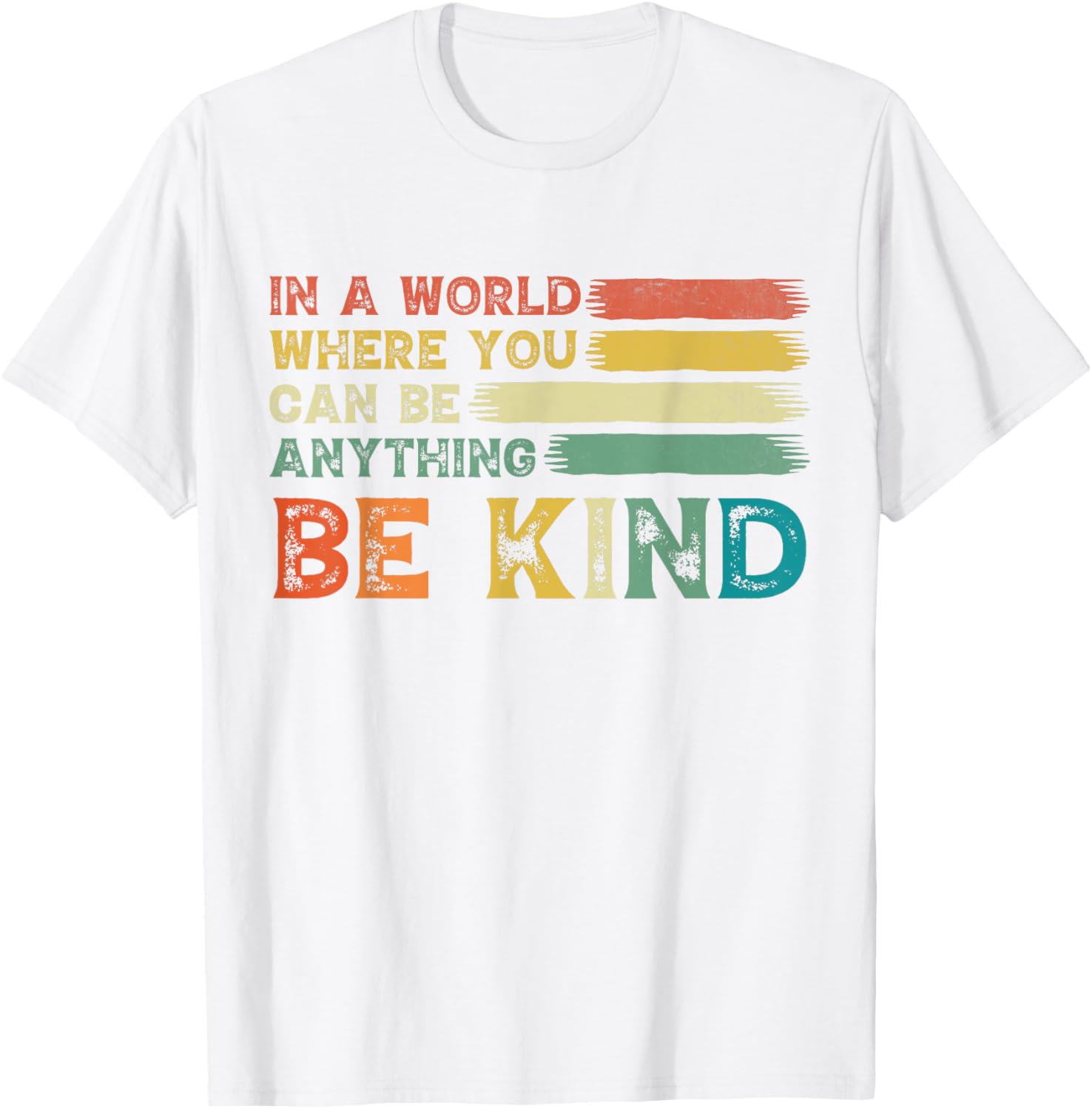 Be Kind Retro T-Shirt for Everyone - Spread Kindness in Style - 6
