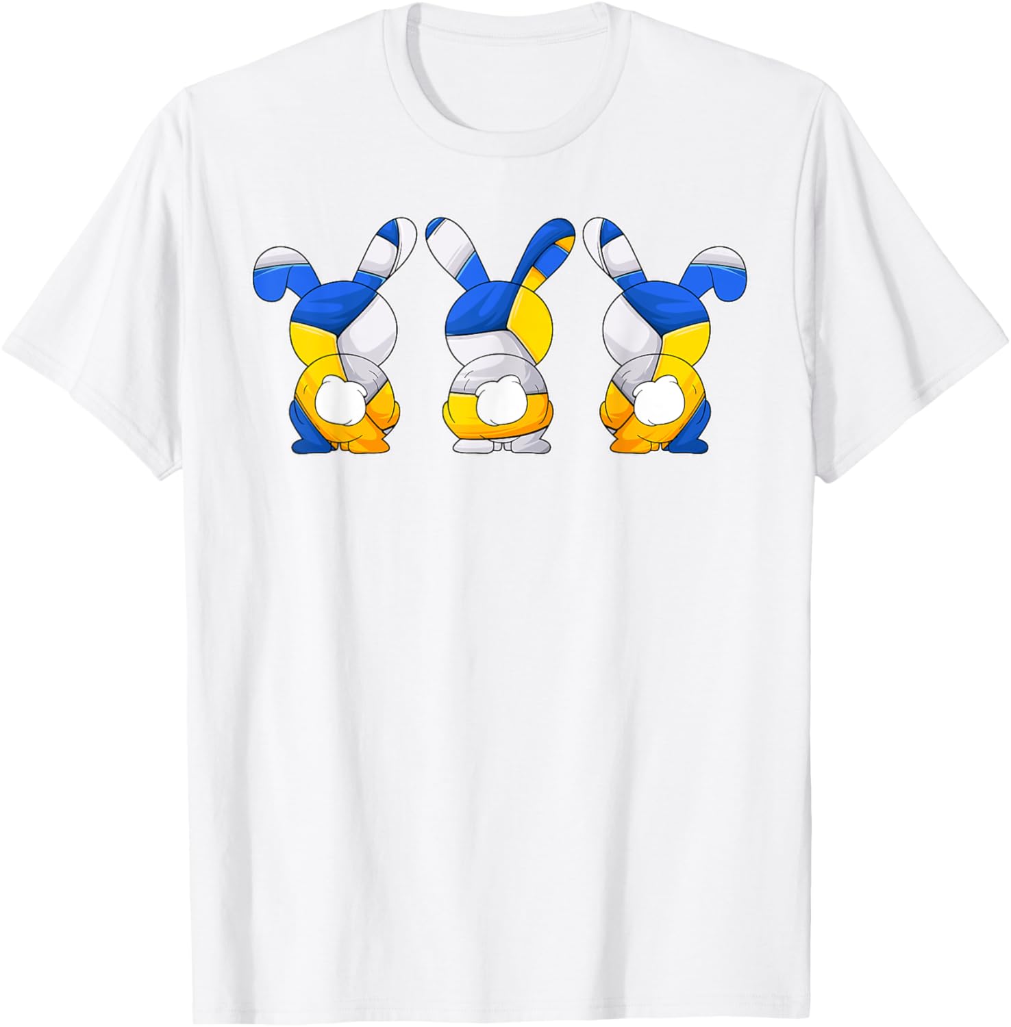 Funny Volleyball Easter Bunnies T-Shirt for Men and Boys Celebrating Easter - 28